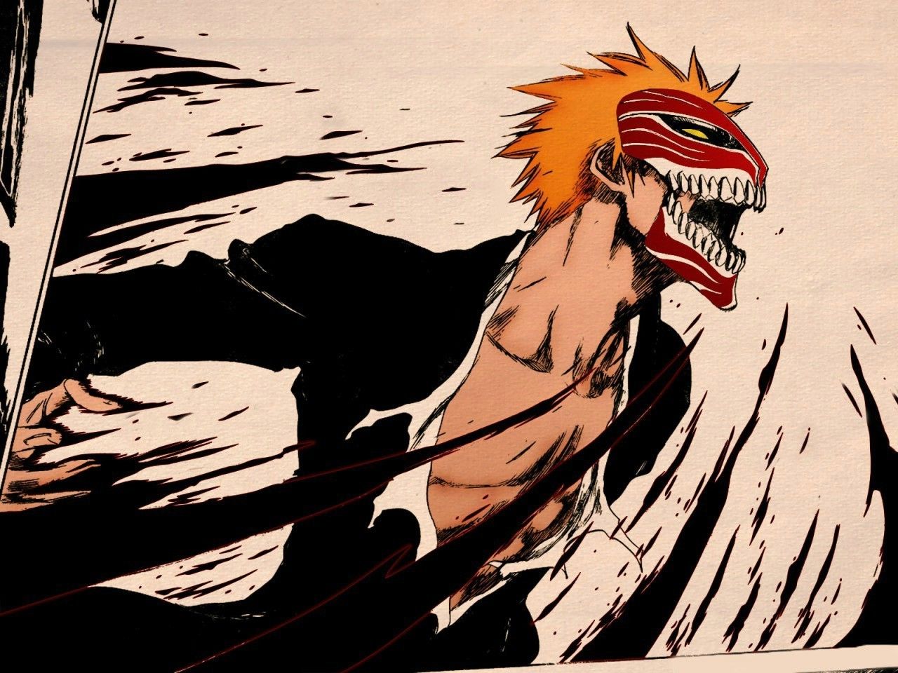 Ichigo maschera Hollow Bleach, 1280x960 720p, Laptop