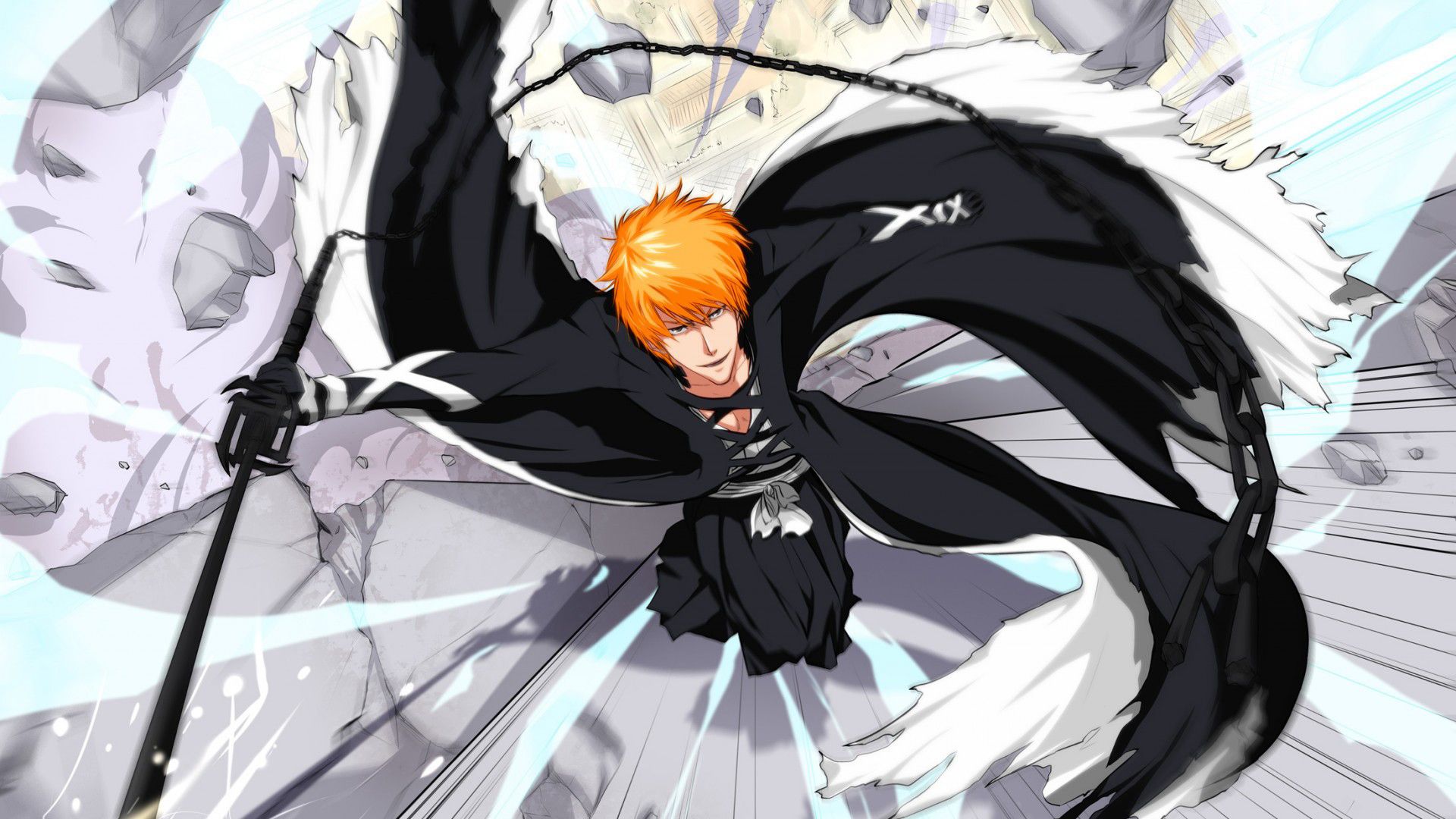Ichigo Kurosaki Bankai Bleach, 1920x1080 Full HD, PC