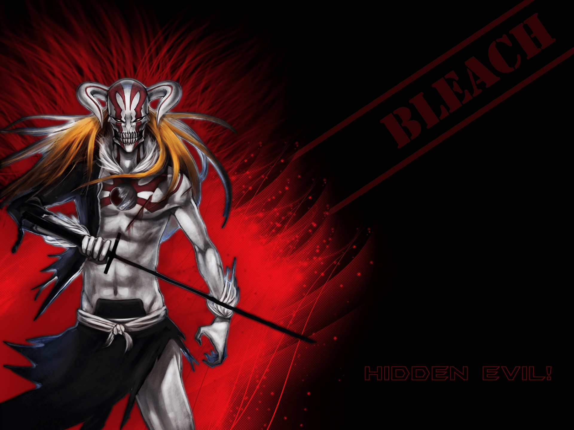 Ichigo hollow mask Bleach, 1920x1440 Full HD+, PC