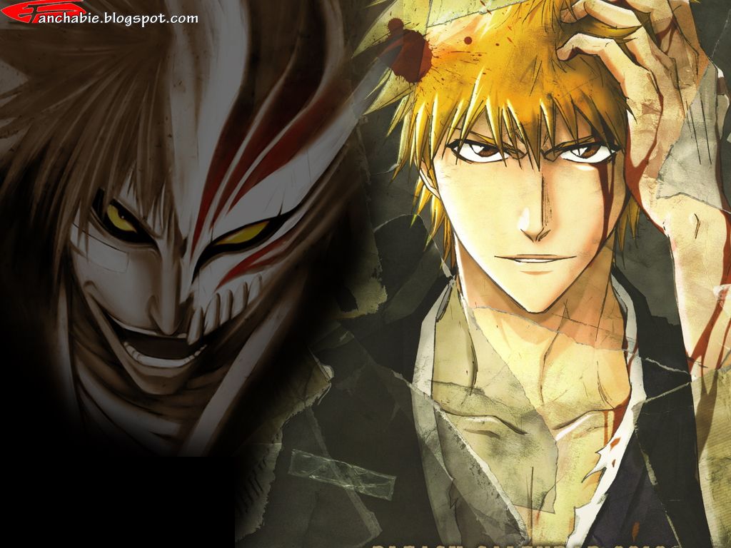 Ichigo Kurosaki e maschera Hollow, 1024x768 HD, Desktop
