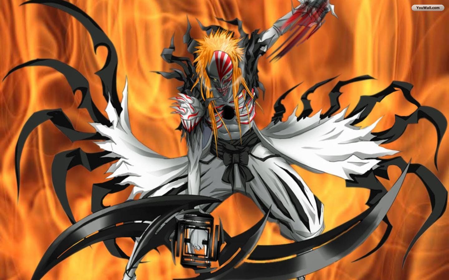 Ichigo Hollow, Bleach anime, 1440x900 720p, PC