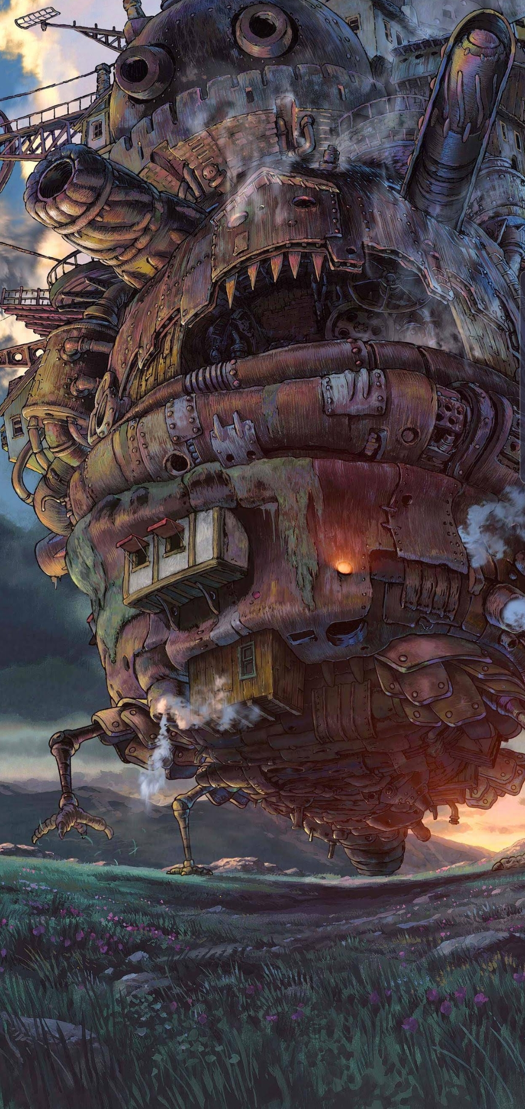 Il Castello Errante di Howl, 1080x2280 Full HD Verticale, Smartphone