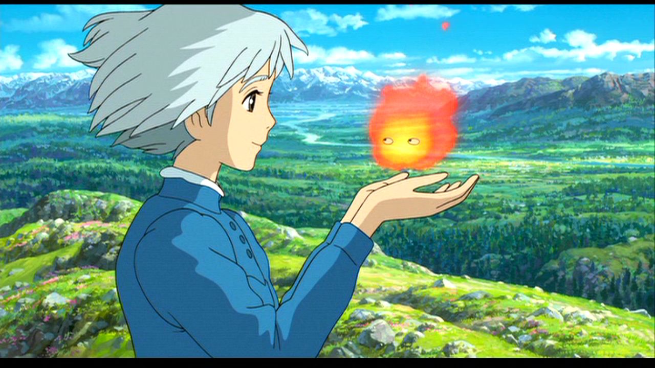 Howl con Calcifer, Castello Errante, 1280x720 HD, Desktop