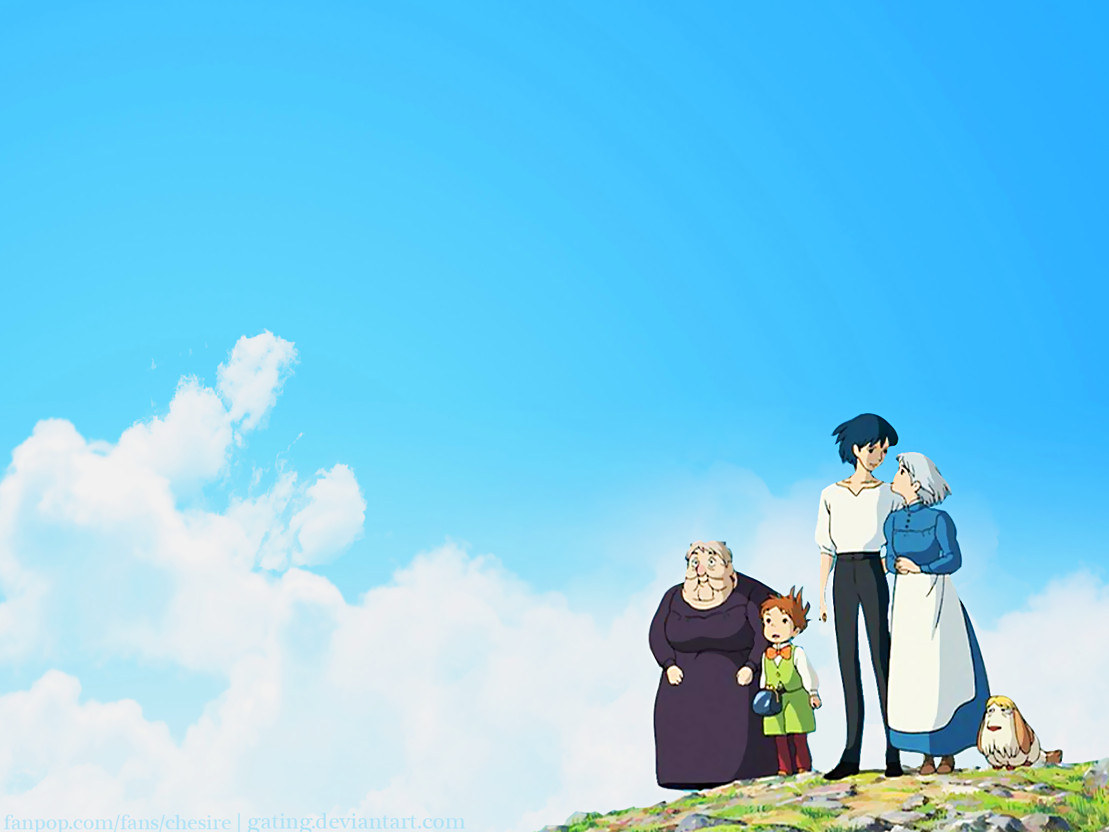 Personaggi Il Castello Errante di Howl, 1600x1200 HD Ready, Desktop