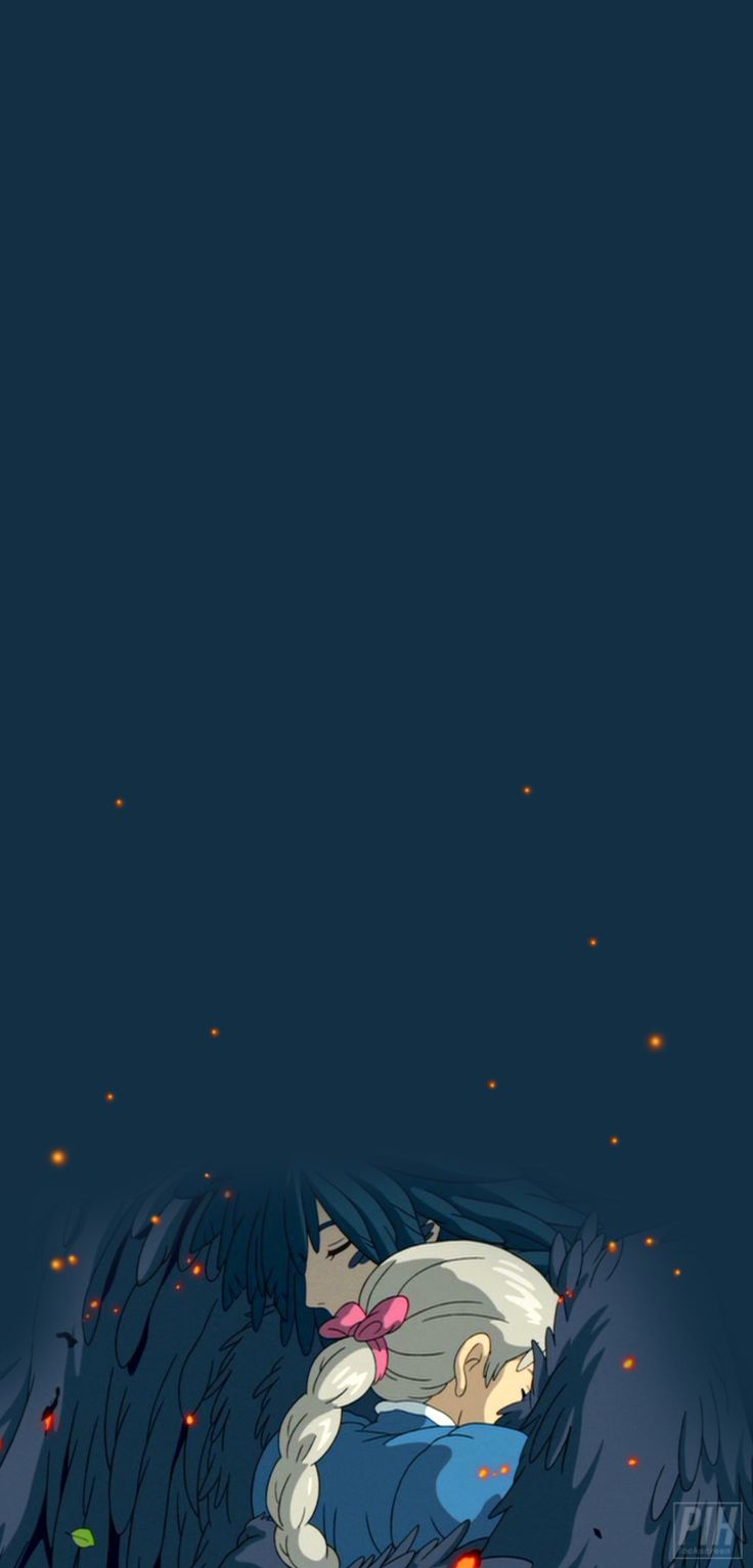 Sophie castello errante, notte blu, 736x1534 Verticale, Telefono