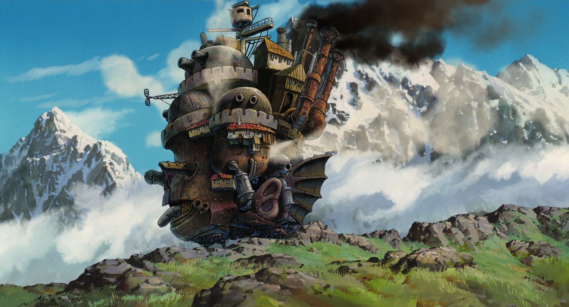 Castello errante di Howl, 1920x1038 Full HD, PC