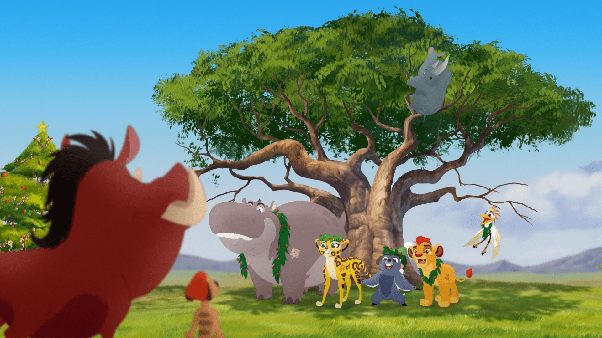 Simba Timon Pumbaa Re Leone, 1520x855 720p, PC