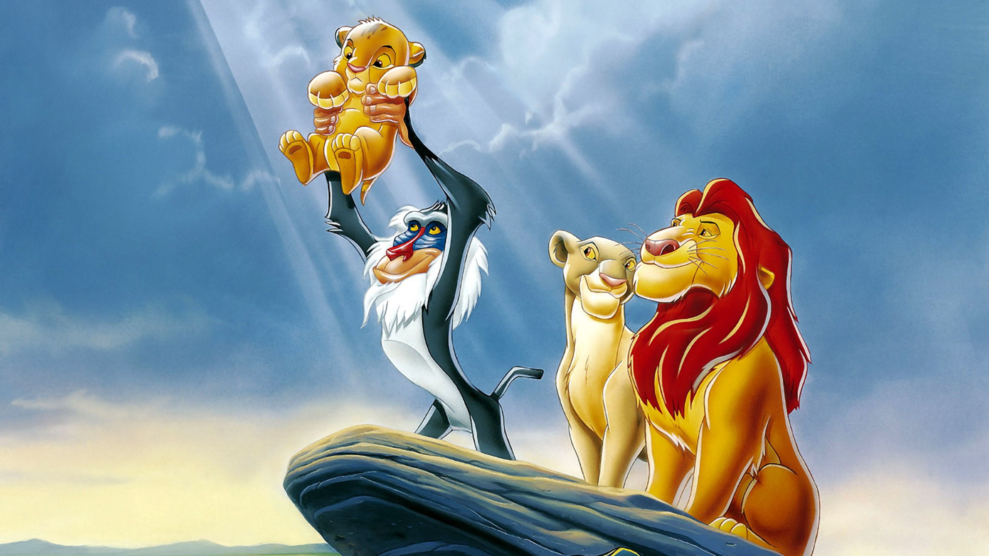 Re Leone Simba Rafiki Pride Rock, 3840x2160 Ultra HD, 4K TV