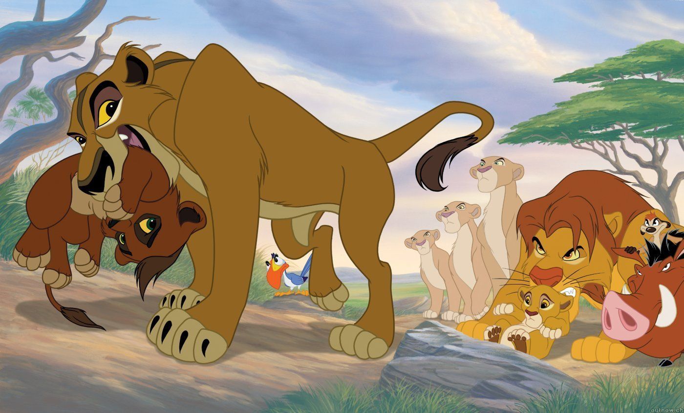 Simba e famiglia Re Leone, 1400x845 720p, PC
