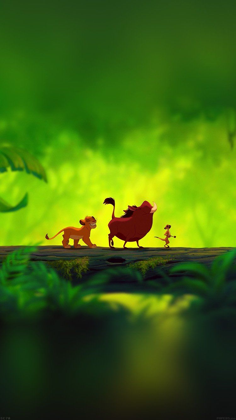 Simba Pumbaa Timon giungla, 750x1334 Full HD Verticale, iPhone Pro Max