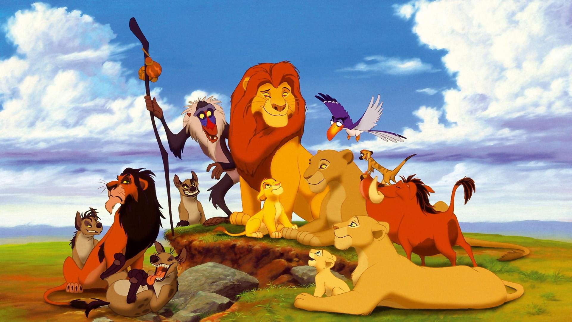 Simba cucciolo e Rafiki, 1580x880 HD, Desktop