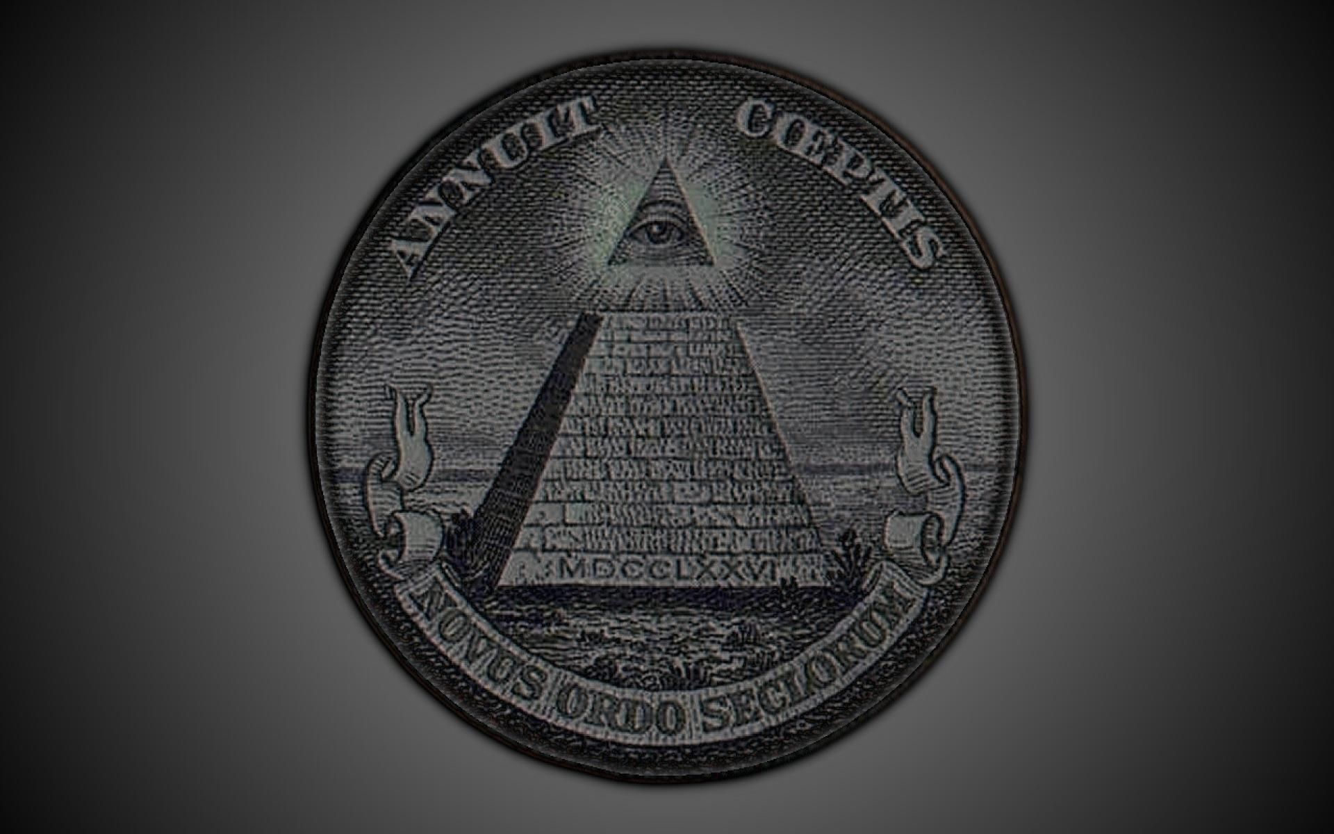 Occhio piramide simbolo Illuminati, 1680x1050 900p, Desktop