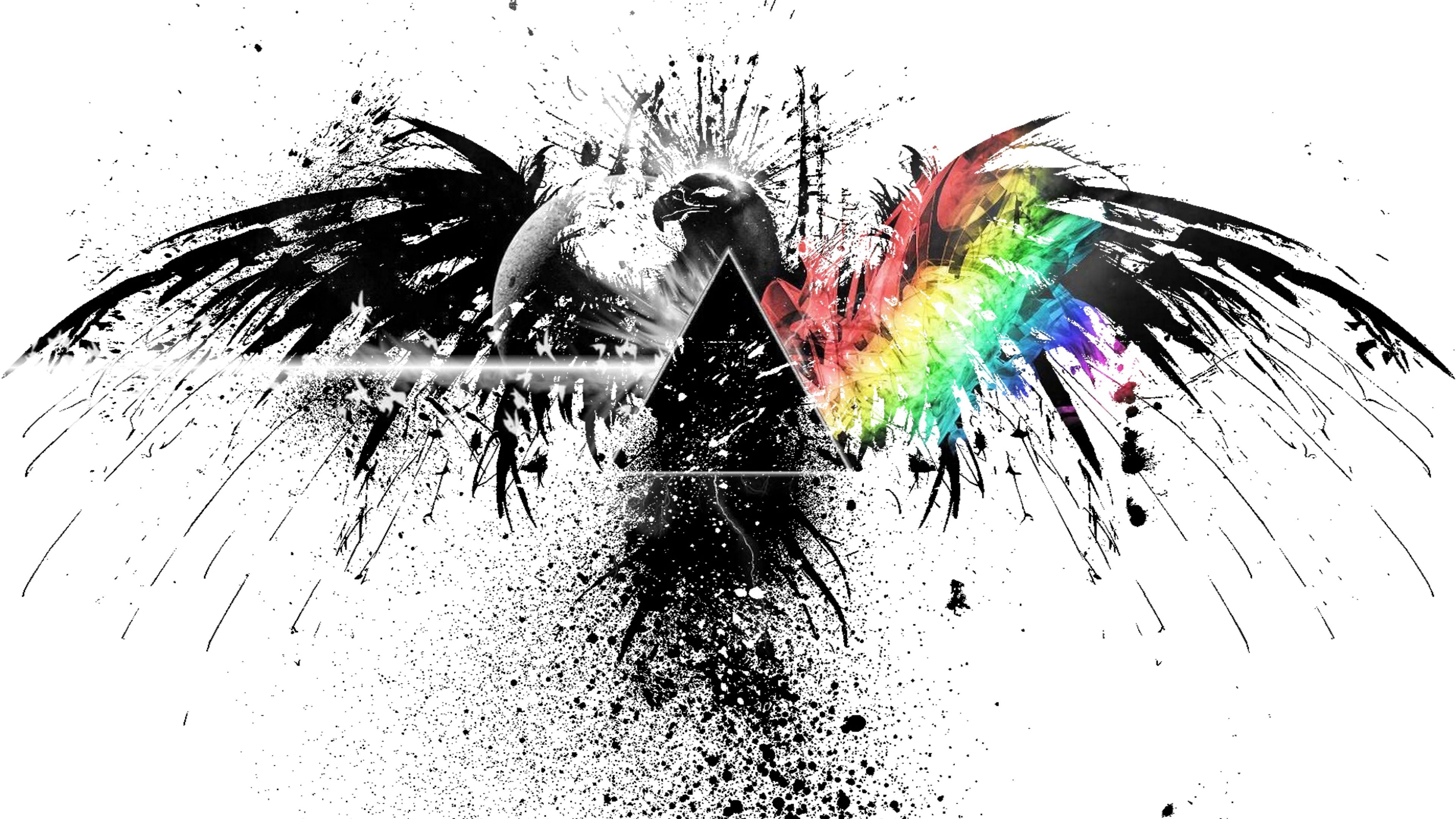 Pink Floyd aquila prisma, 3840x2160 4K, Desktop 4K