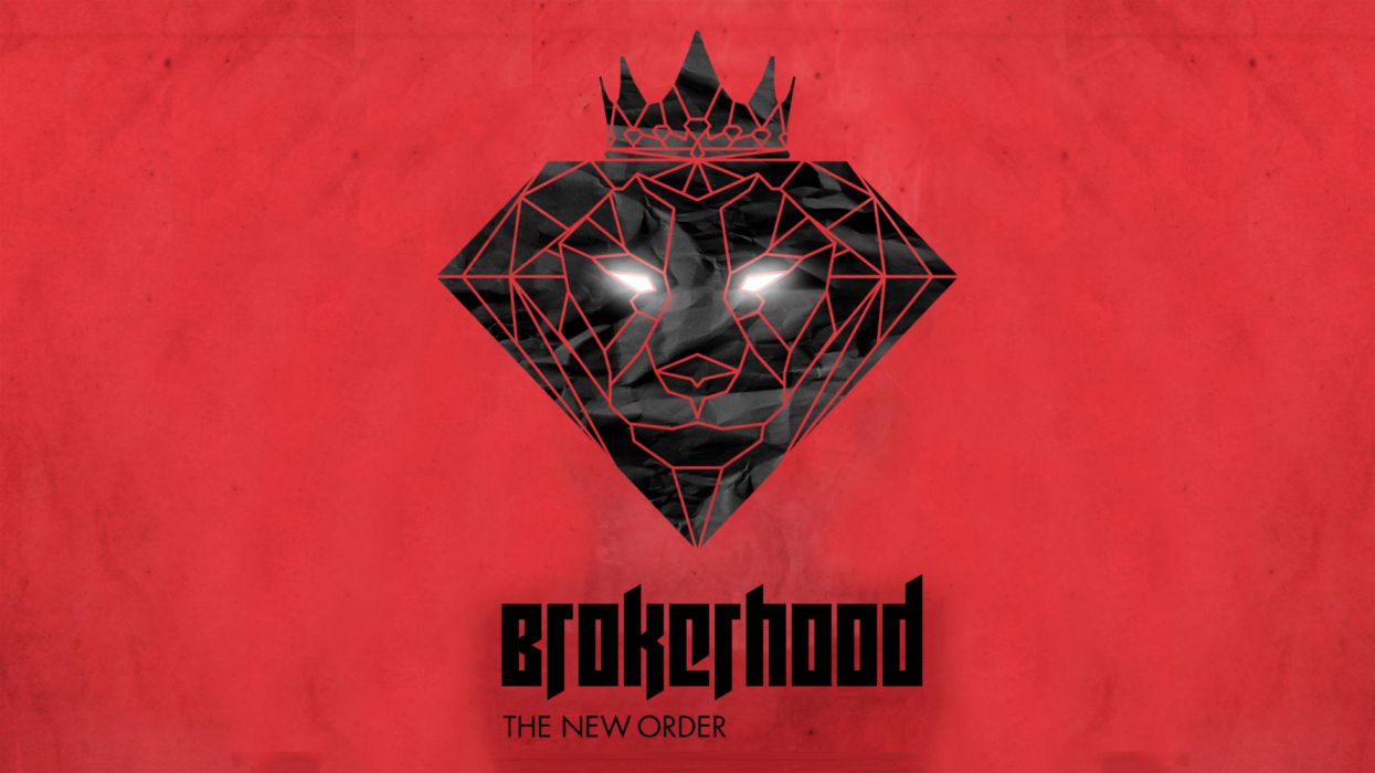 Brokerhood diamante teschio rosso, 1245x700 HD, Laptop