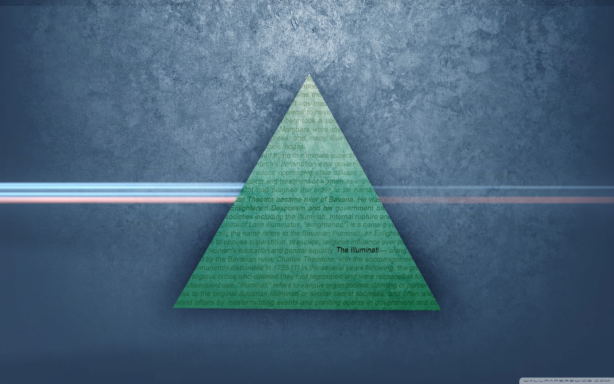 Triangolo occhio Illuminati nero, 1920x1080 Full HD, Desktop