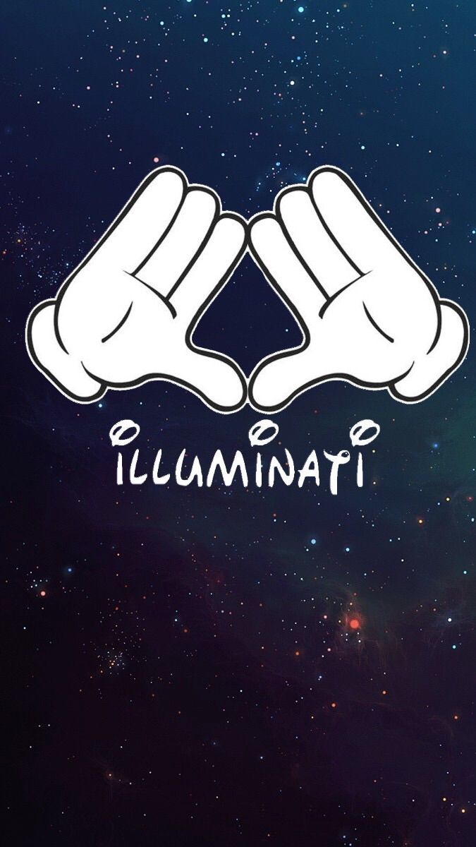 Mani cartoon triangolo Illuminati, 675x1200 Full HD Verticale, Google Pixel