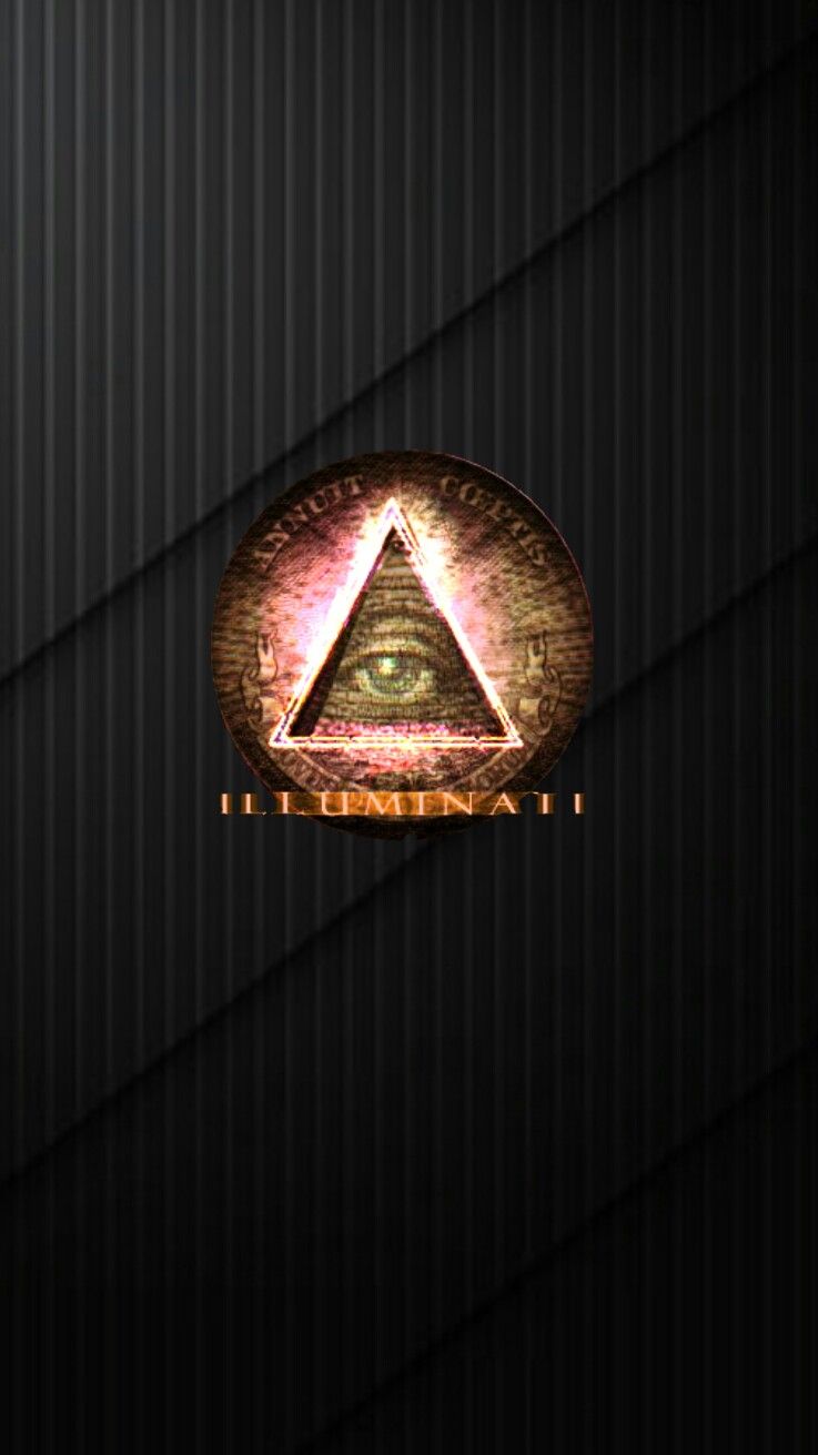 Simbolo Illuminati occhio piramide, 737x1311 Verticale, Mobile