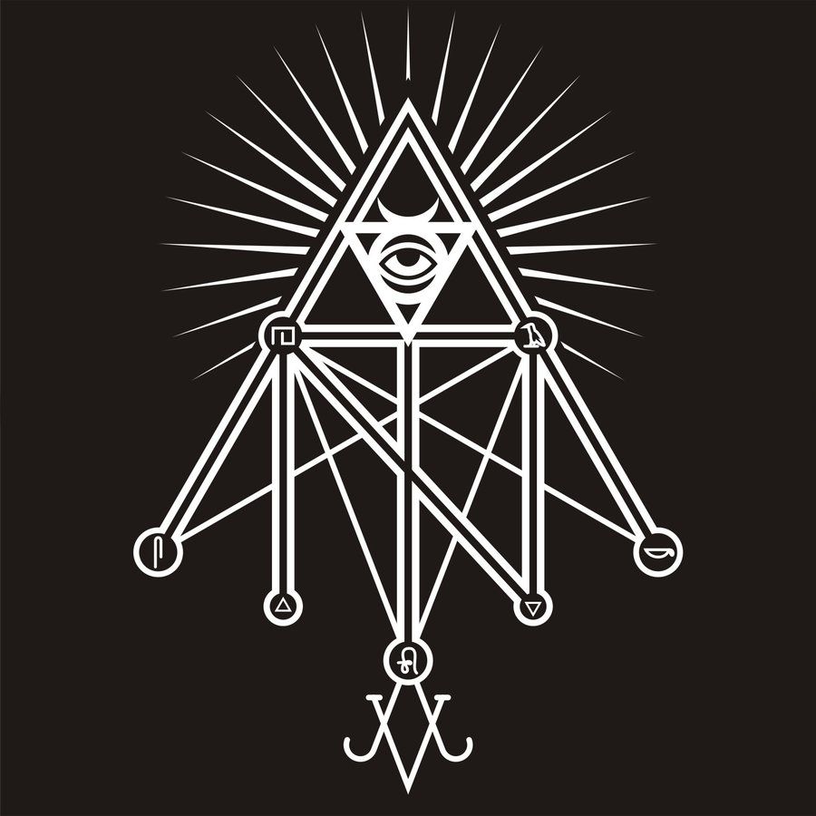 Occhio della provvidenza illuminati simbolo, 900x900 HD, PC