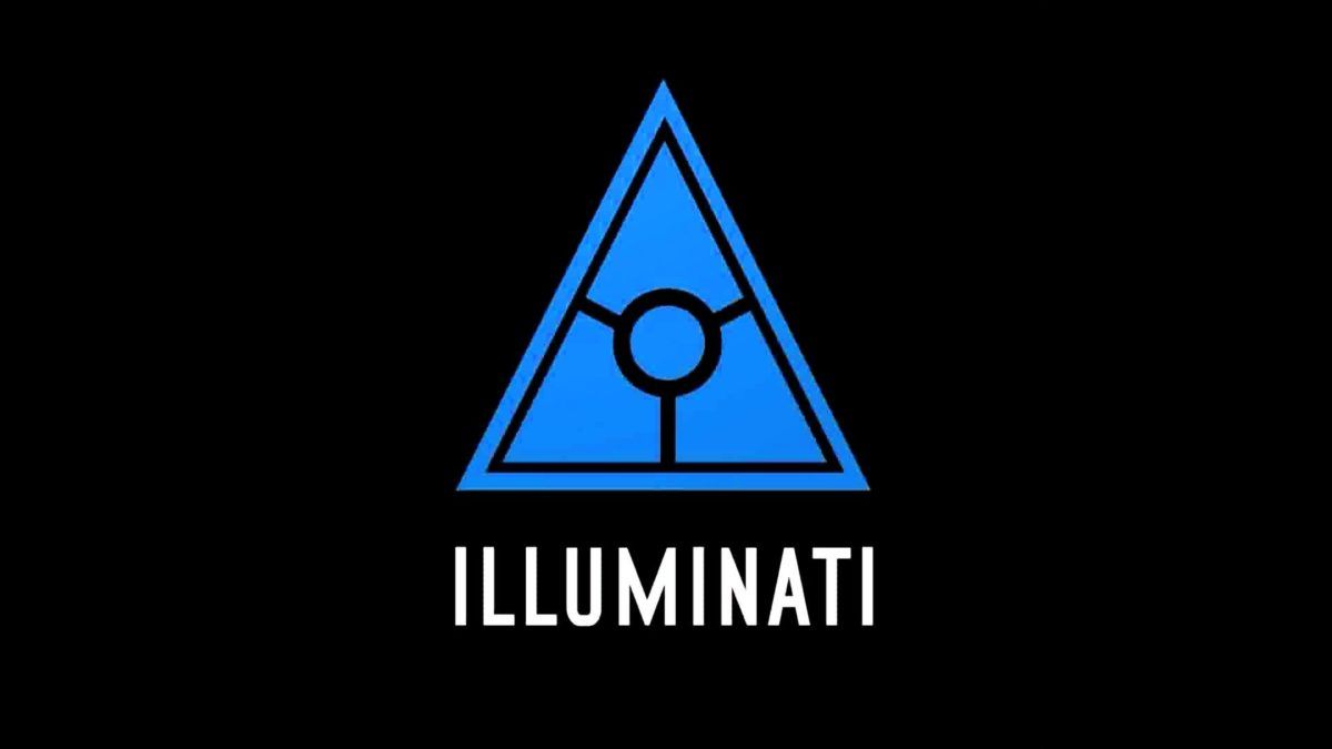 Triangolo Illuminati blu nero, 1200x675 HD, Desktop