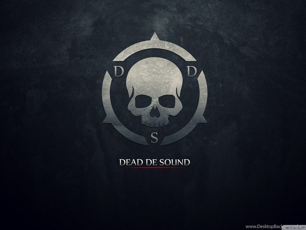 Teschio logo Dead De Sound, 1024x768 HD, PC