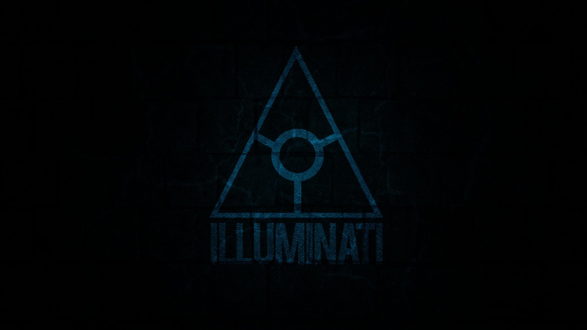 Simbolo Illuminati triangolo blu, 1920x1080 Full HD 1080p, PC Desktop