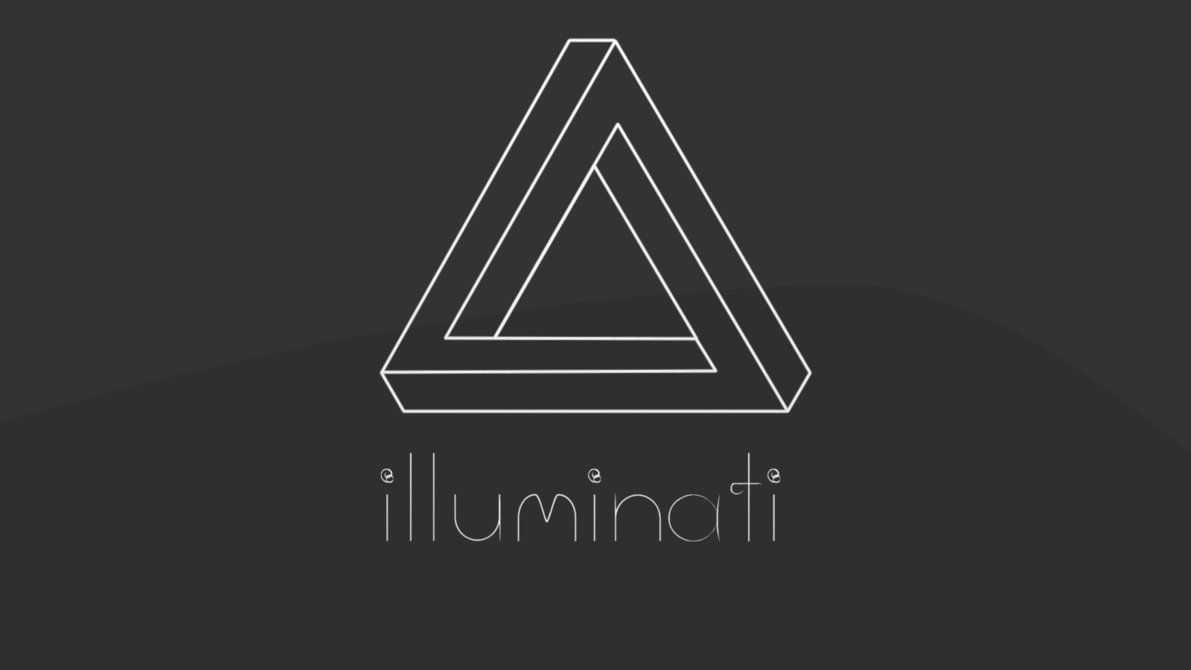 Triangolo Illuminati grigio scuro, 1191x670 HD, Desktop