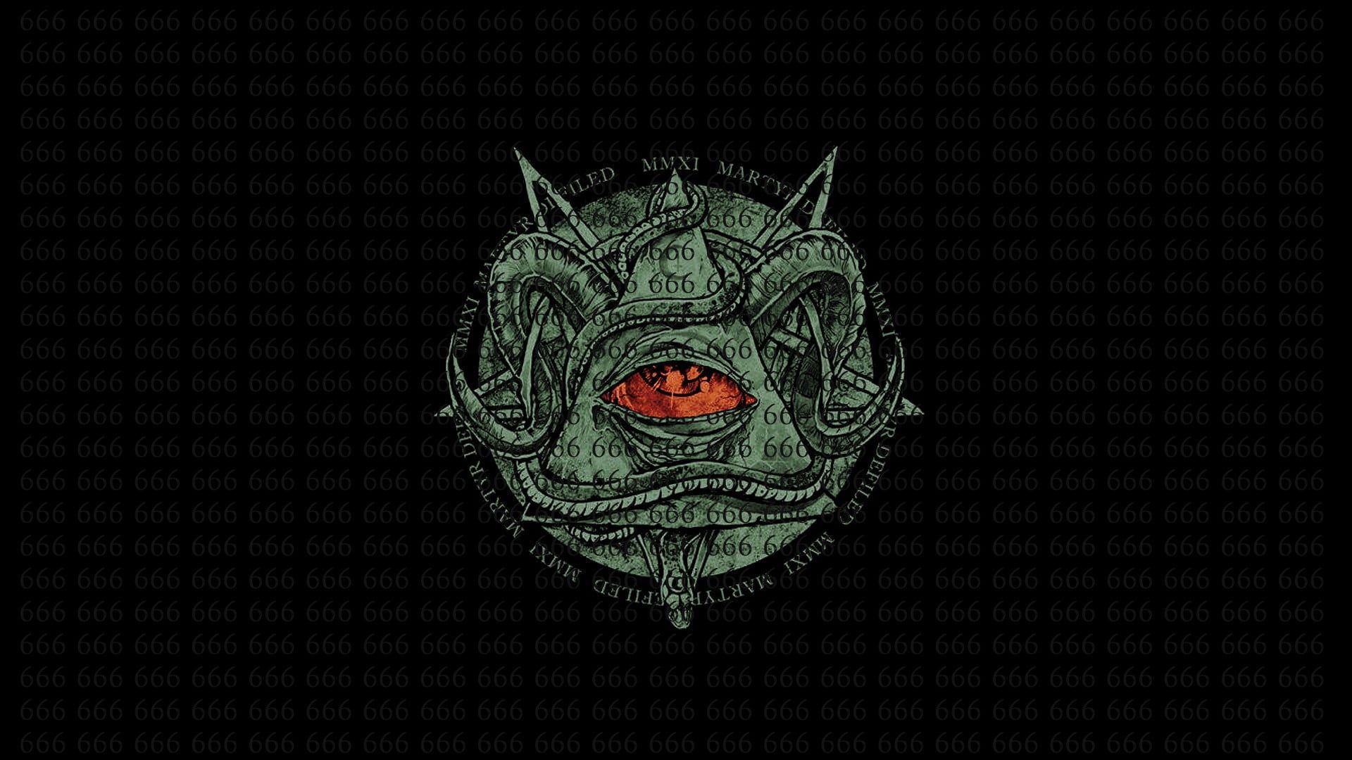 Occhio illuminati verde rosso, 1920x1080 Full HD, PC Desktop