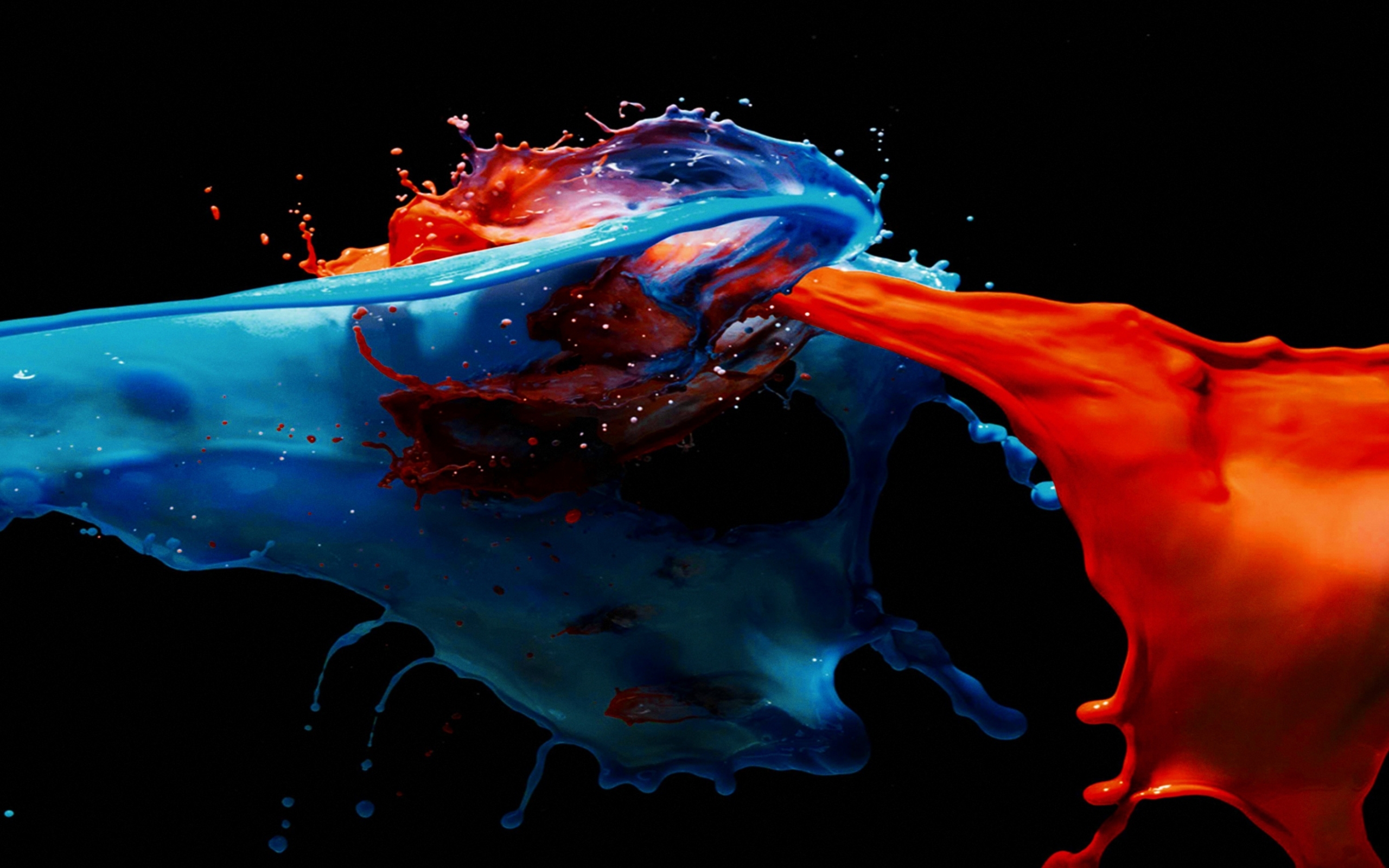 Vortice astratto colorato fluido, 5120x2880 4K, MacBook Pro