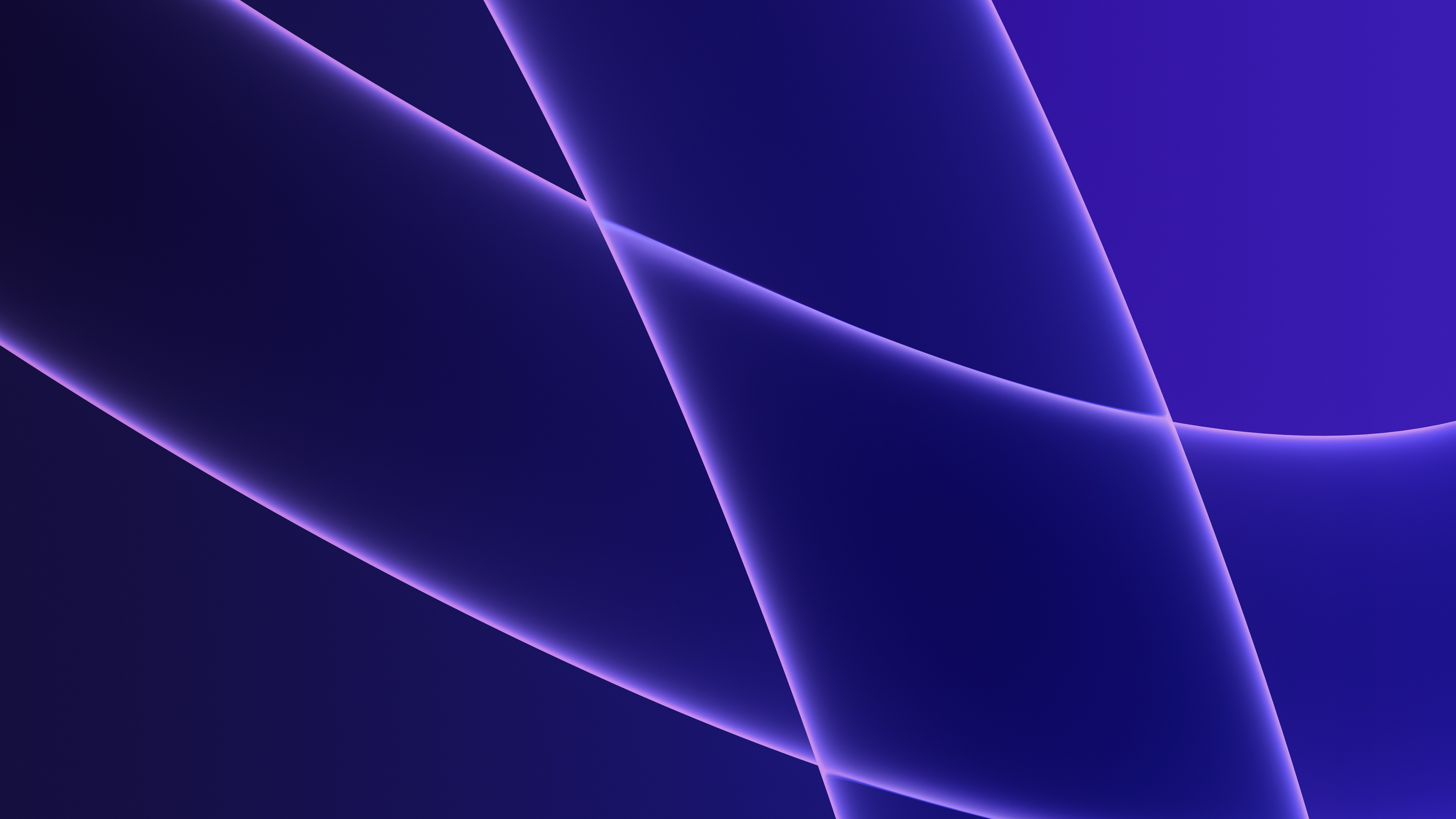 Curve astratte blu viola, 3840x2160 Ultra HD, MacBook Air