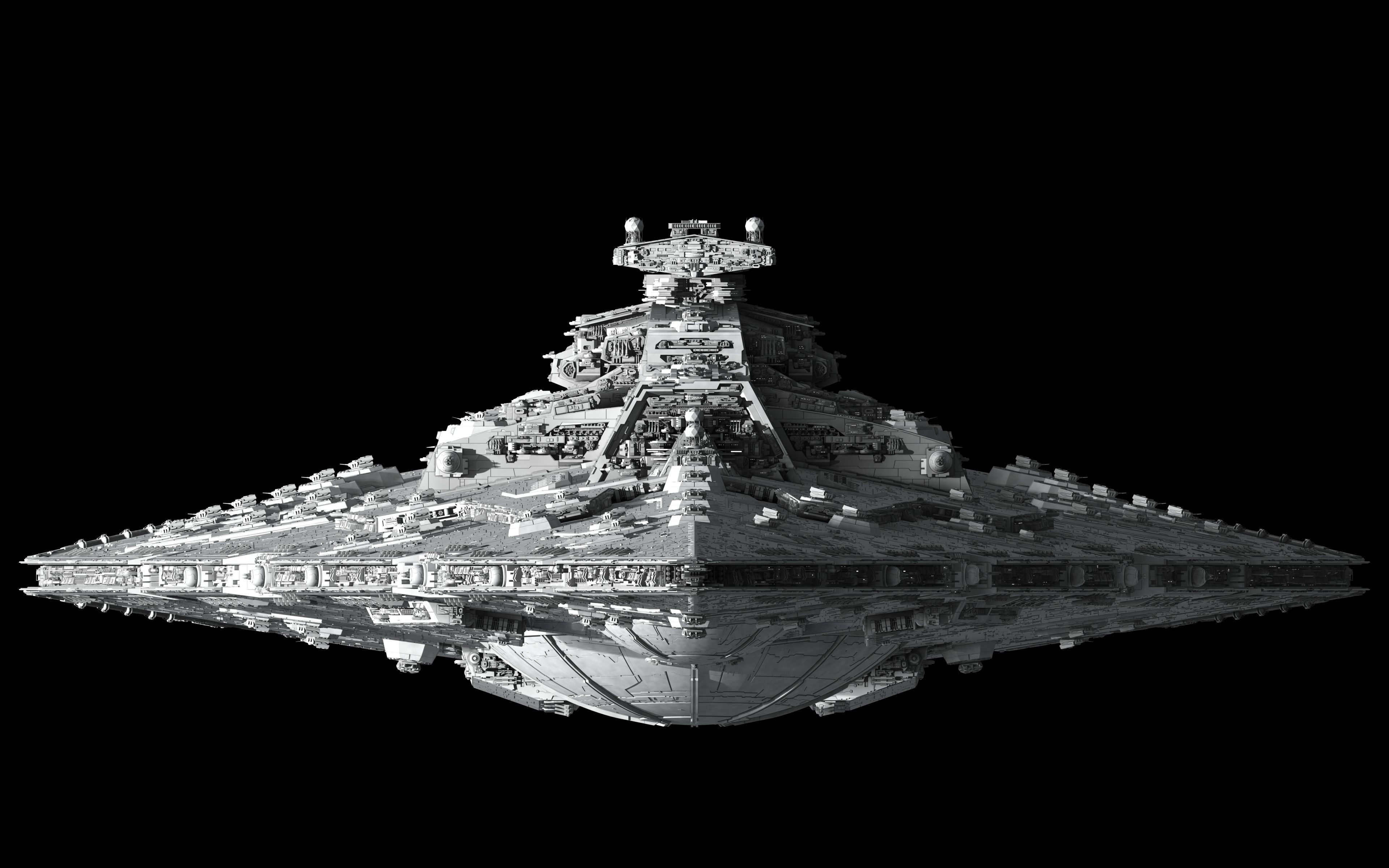 Star Destroyer Imperiale nello spazio, 3840x2400 4K Ultra HD, Monitor 4K