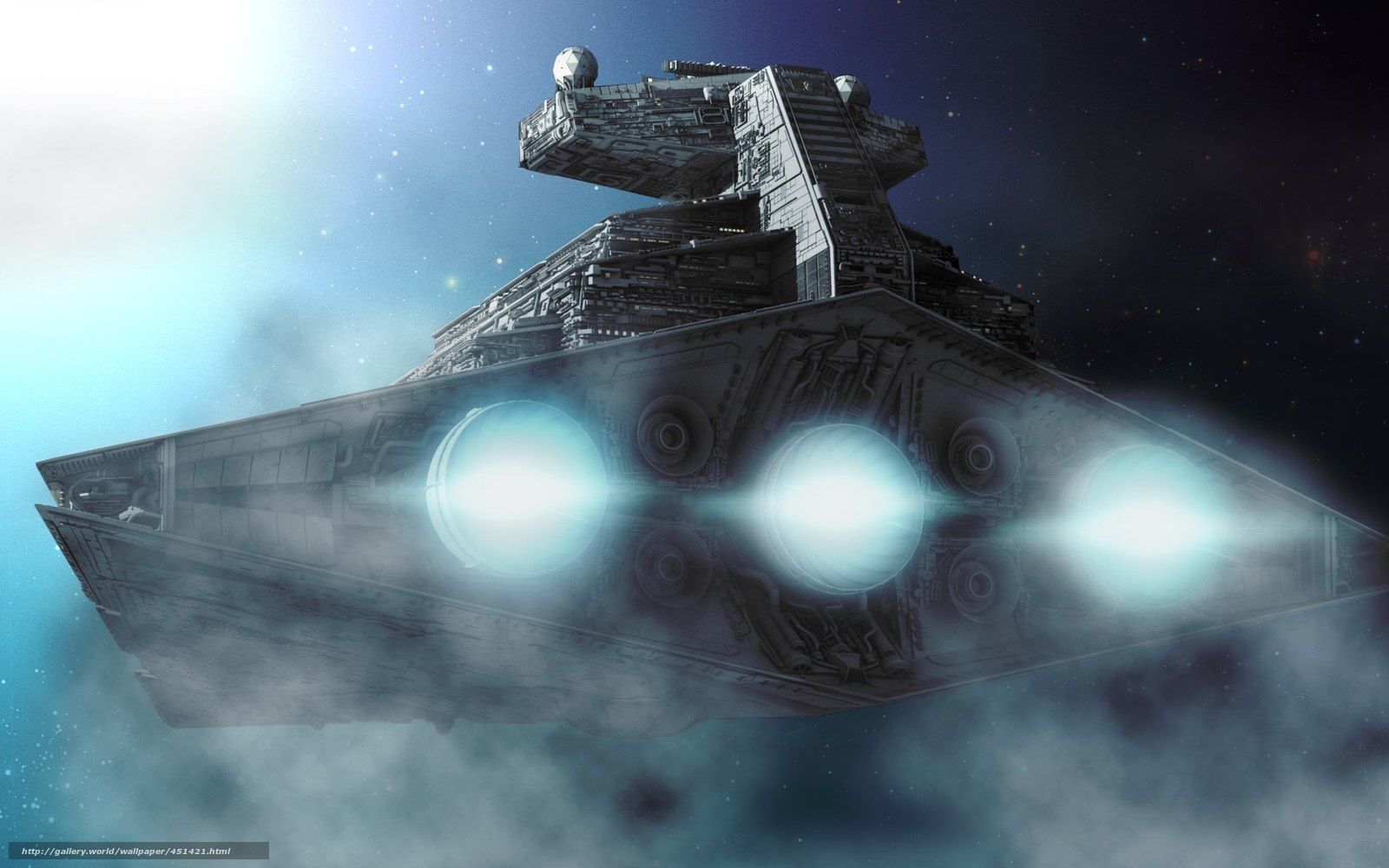 Star Destroyer imperiale nello spazio, 1600x1000 900p, Desktop
