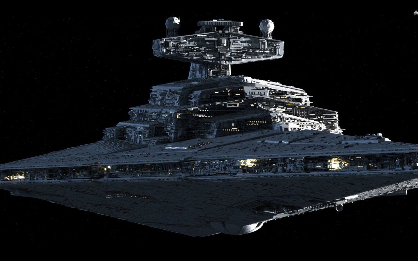 Star Destroyer Star Wars nave, 1680x1050 HD, Desktop