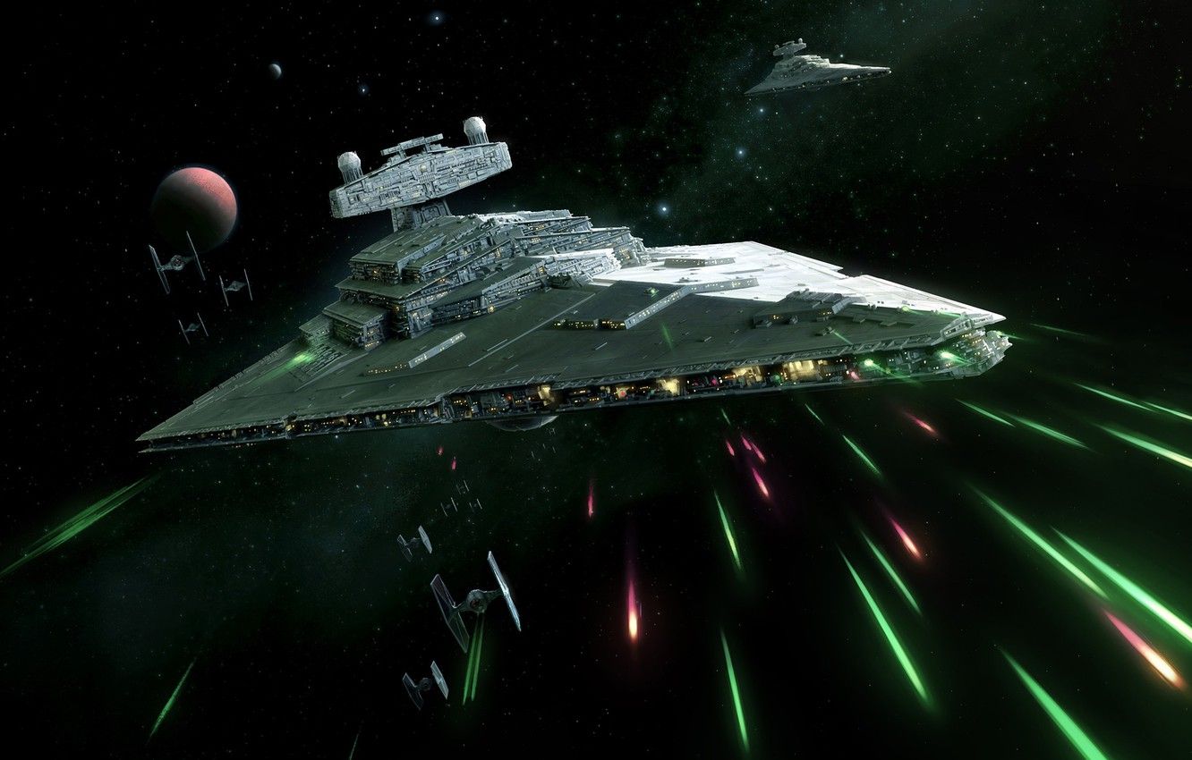 Star Destroyer Imperiale Star Wars, 1332x850 720p, Acer Nitro
