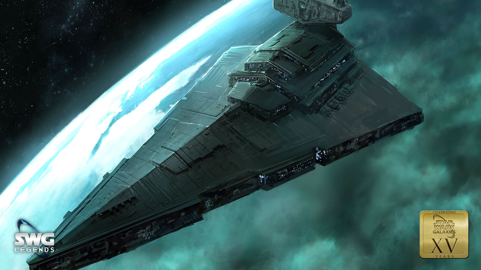 Star Destroyer Imperiale spazio, 1920x1080 1080p, PC Desktop