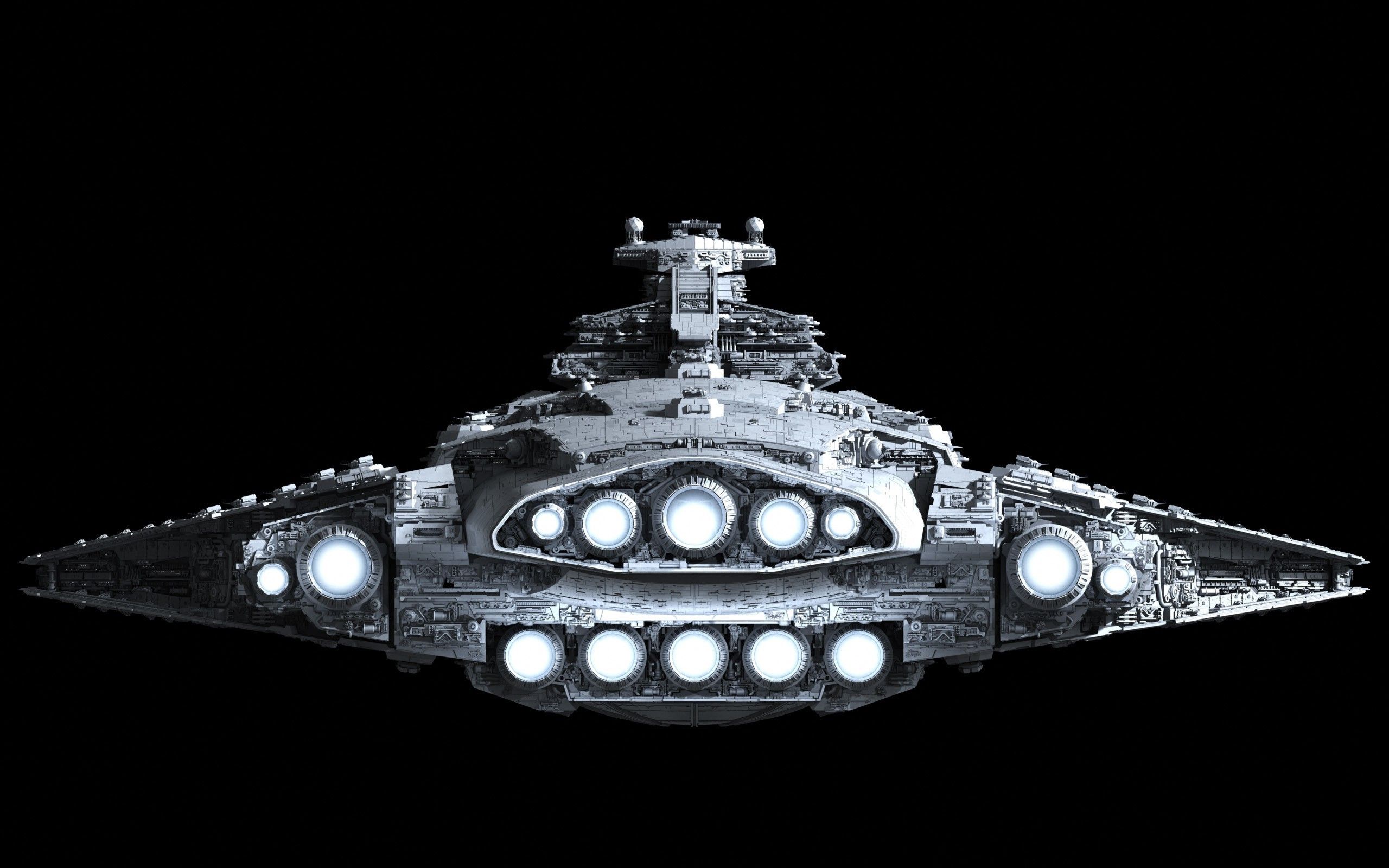 Star Destroyer Imperiale frontale, 2560x1600 2K, Laptop