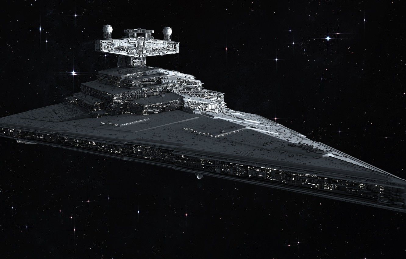 Star Destroyer Imperiale Star Wars, Terraria, 1332x850 720p, PC