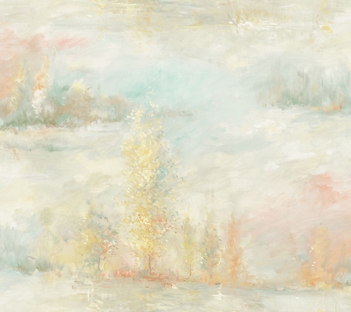 Paesaggio impressionista alberi dorati, 1200x1067 HD, HP Laptop