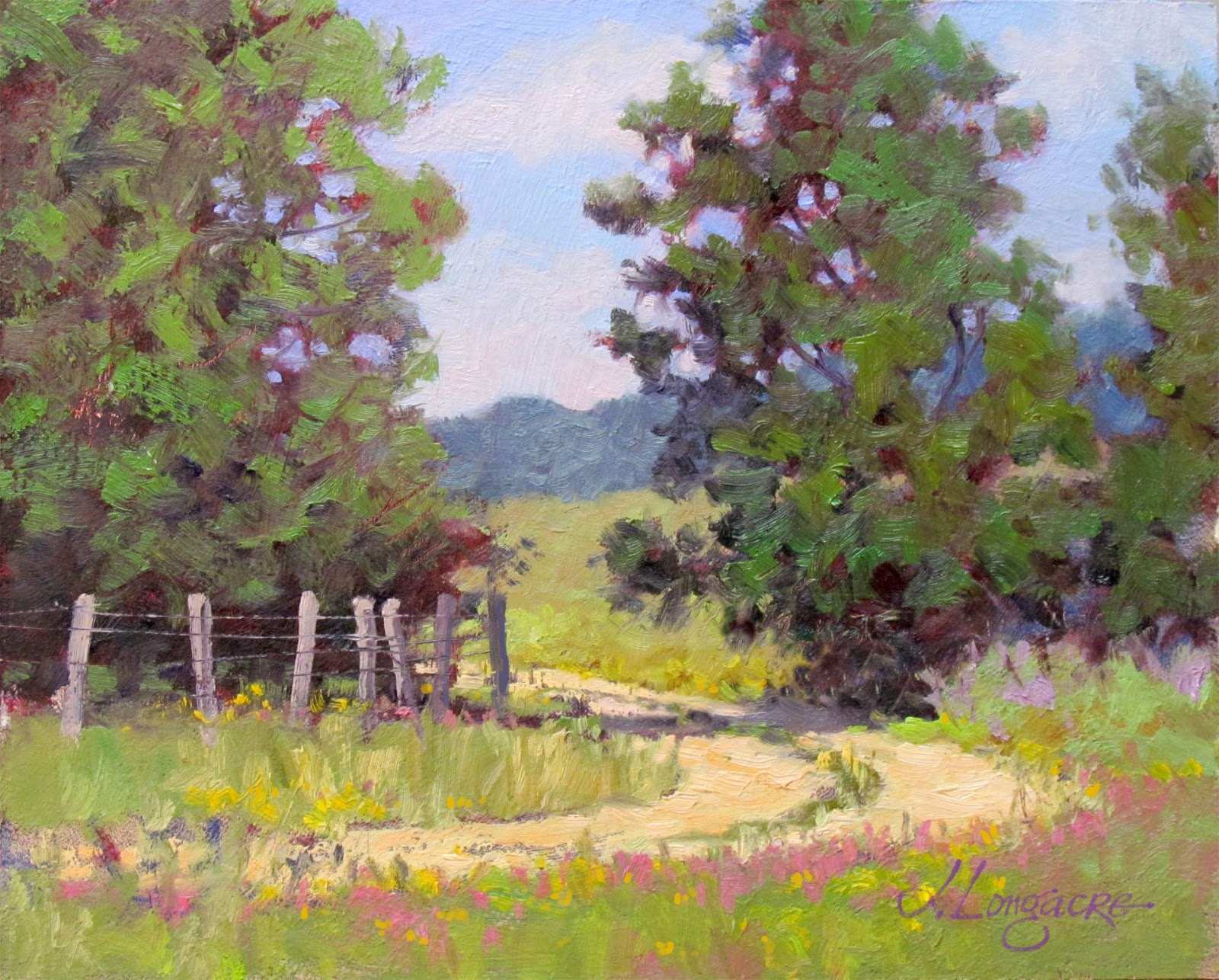 Paesaggio impressionista campagna sentiero, 1600x1286 900p, MacBook Air