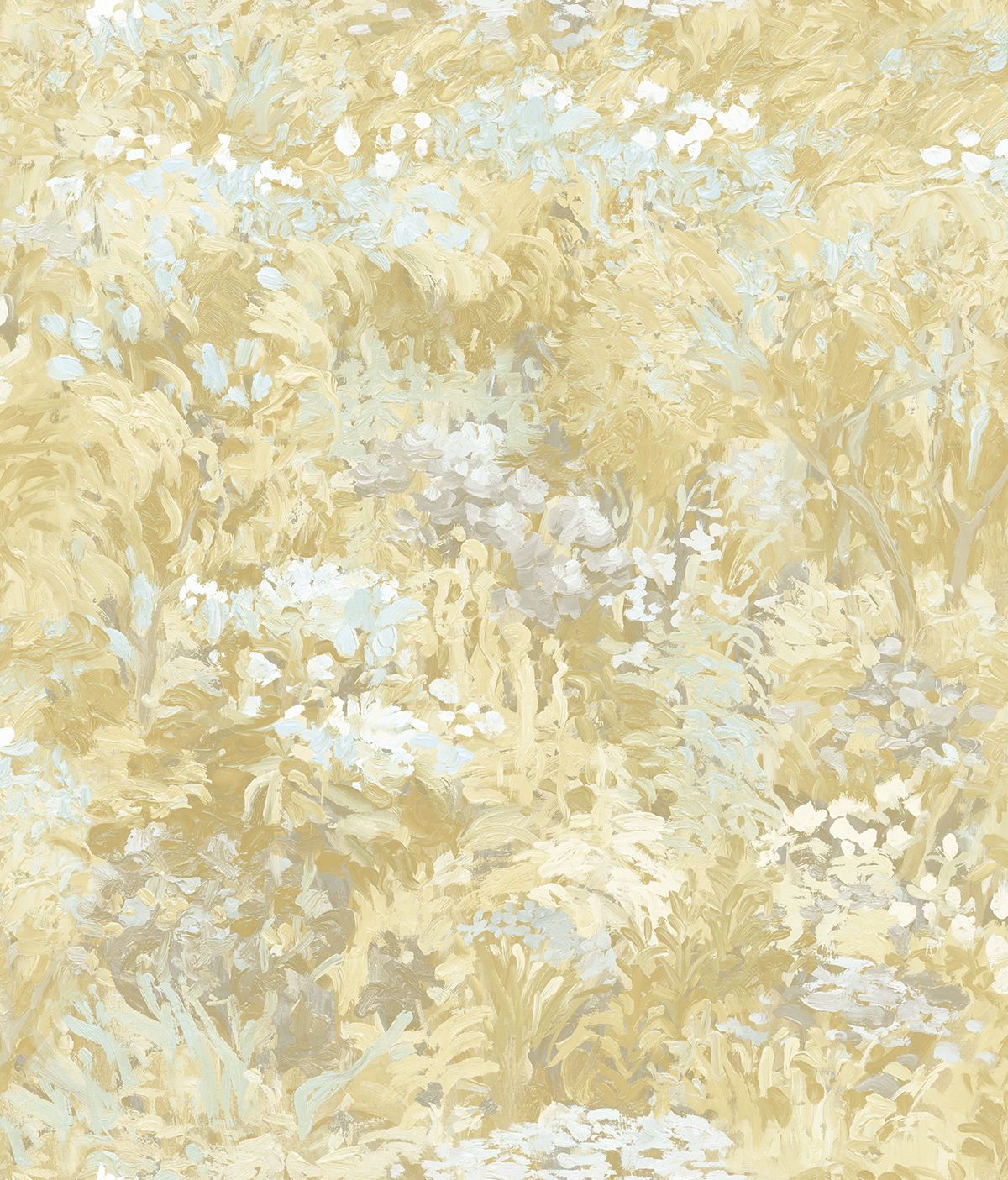 Fiori campo stile impressionista dorato, 1200x1405 Verticale, Mobile