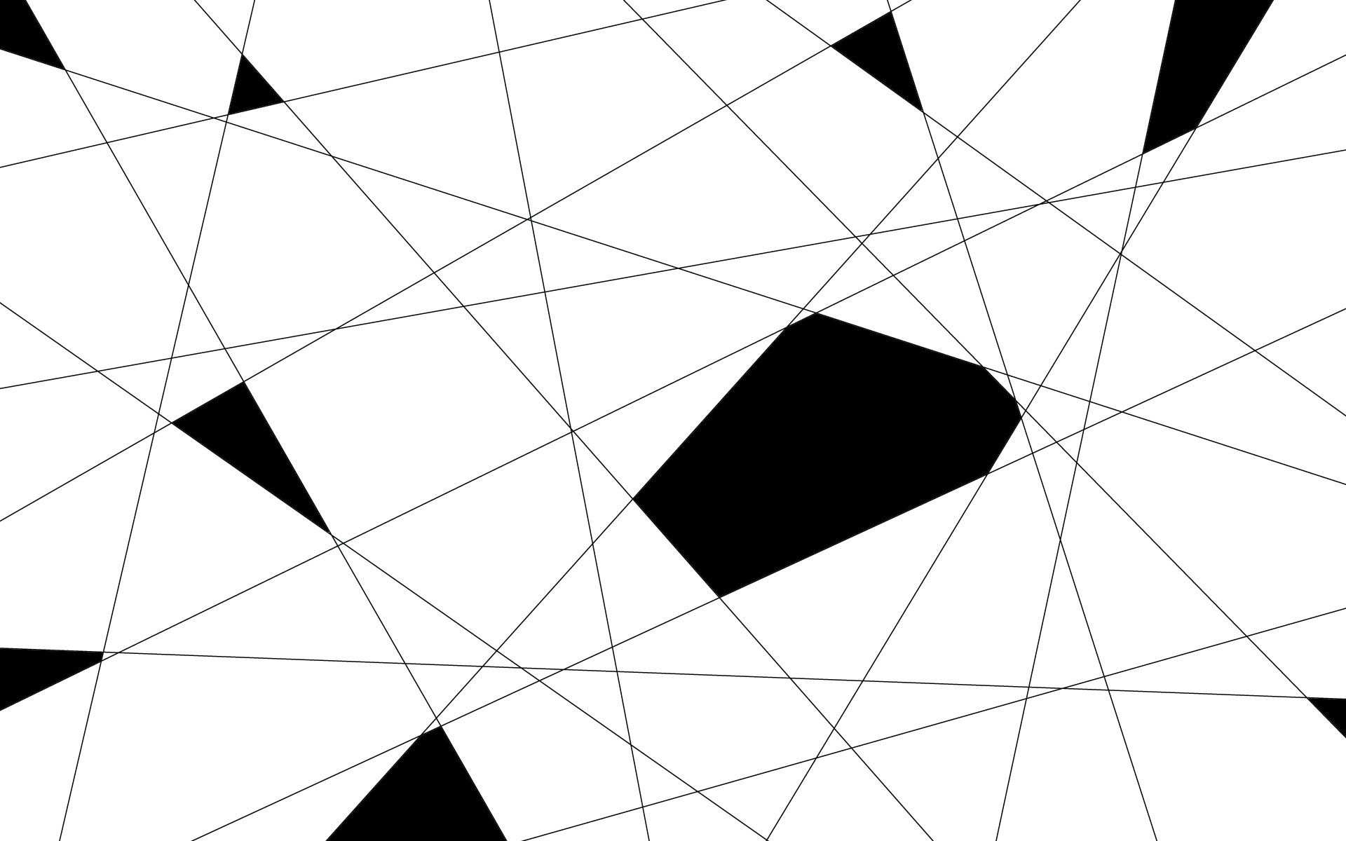 Forme geometriche astratte bianco nero, 1920x1200 WUXGA, PC