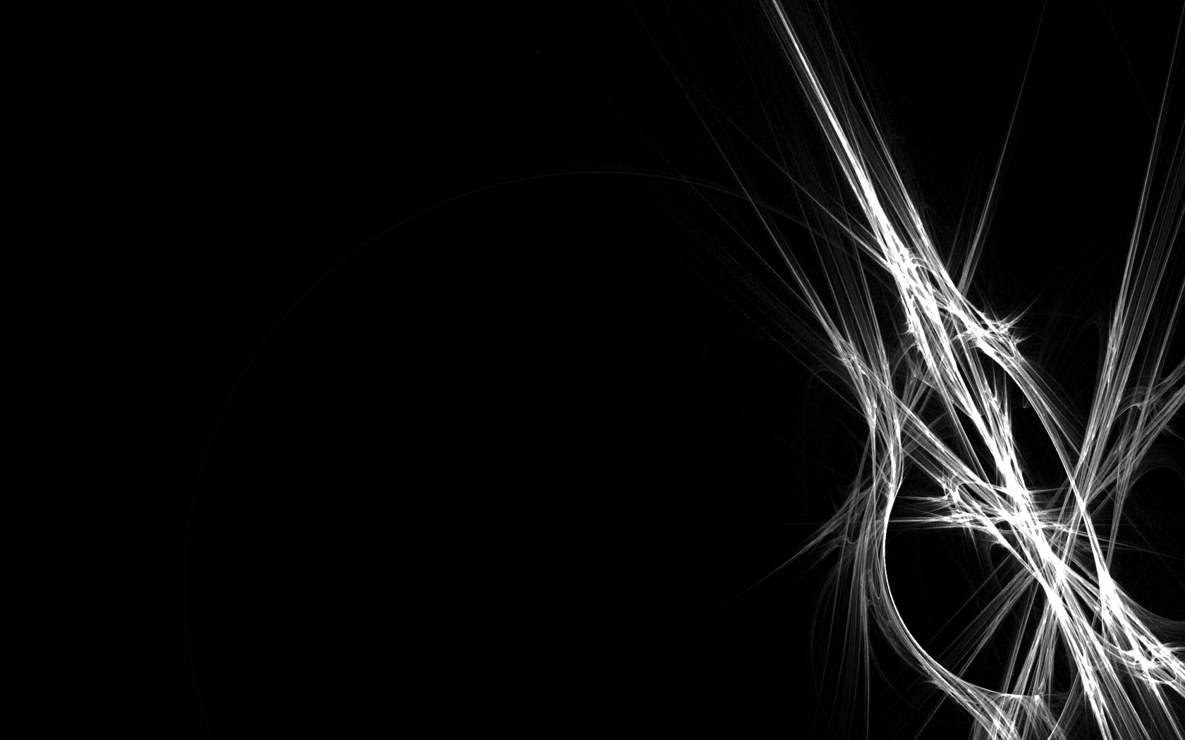 linee astratte bianche e nere, 1680x1050 HD Ready, Desktop