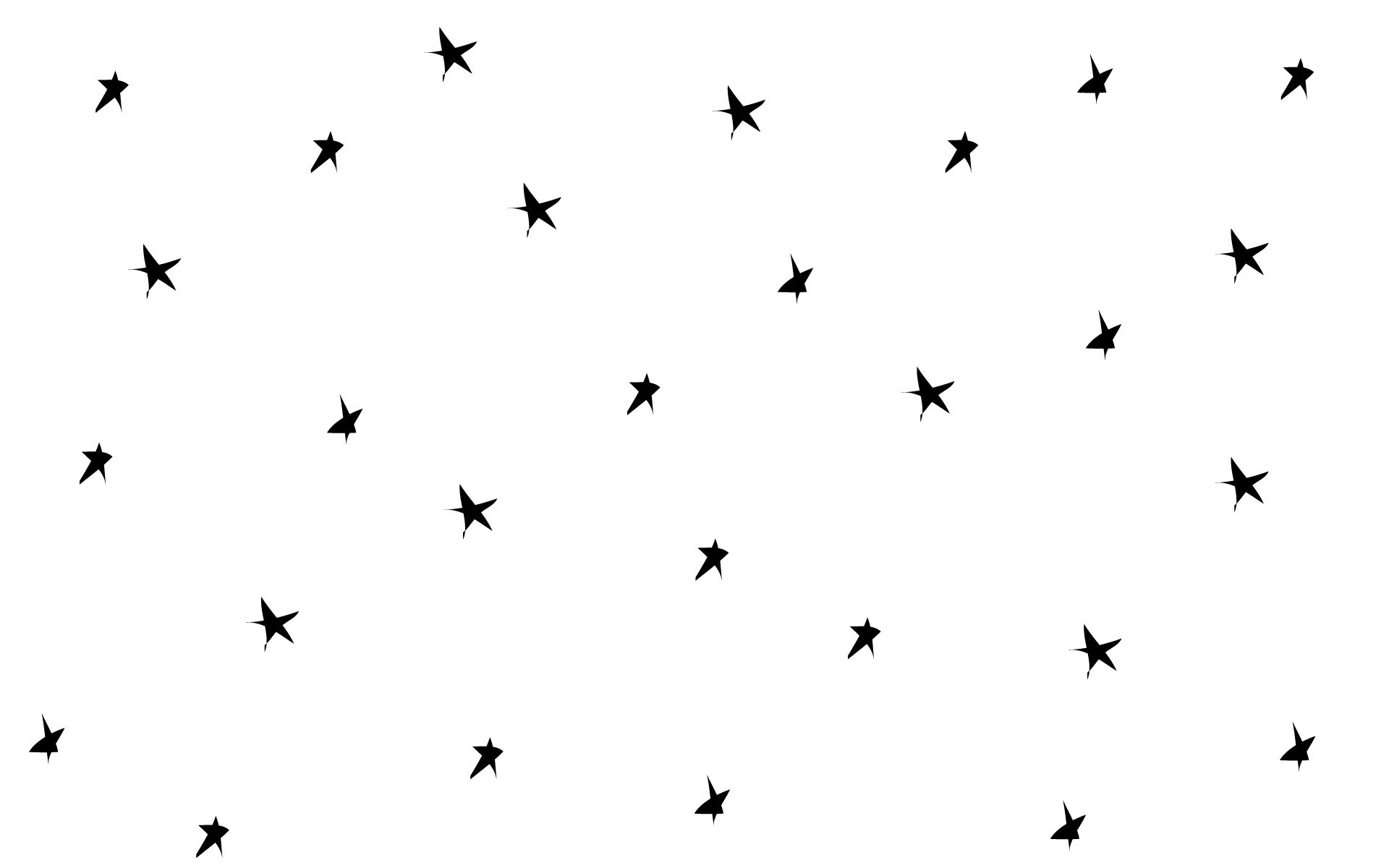Stelle disegnate bianco e nero, 1920x1200 Full HD+ WUXGA, PC