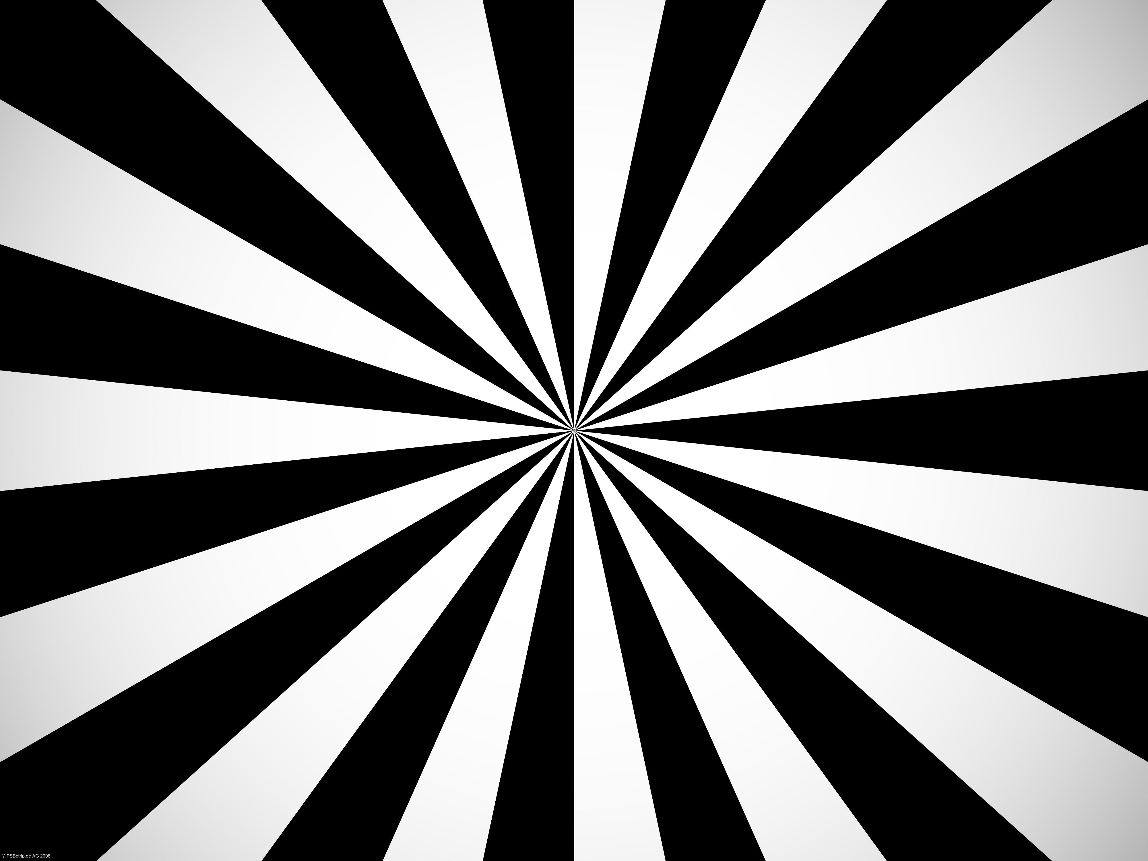 Raggi bianco e nero radiali, 4000x3000 Ultra HD, PC