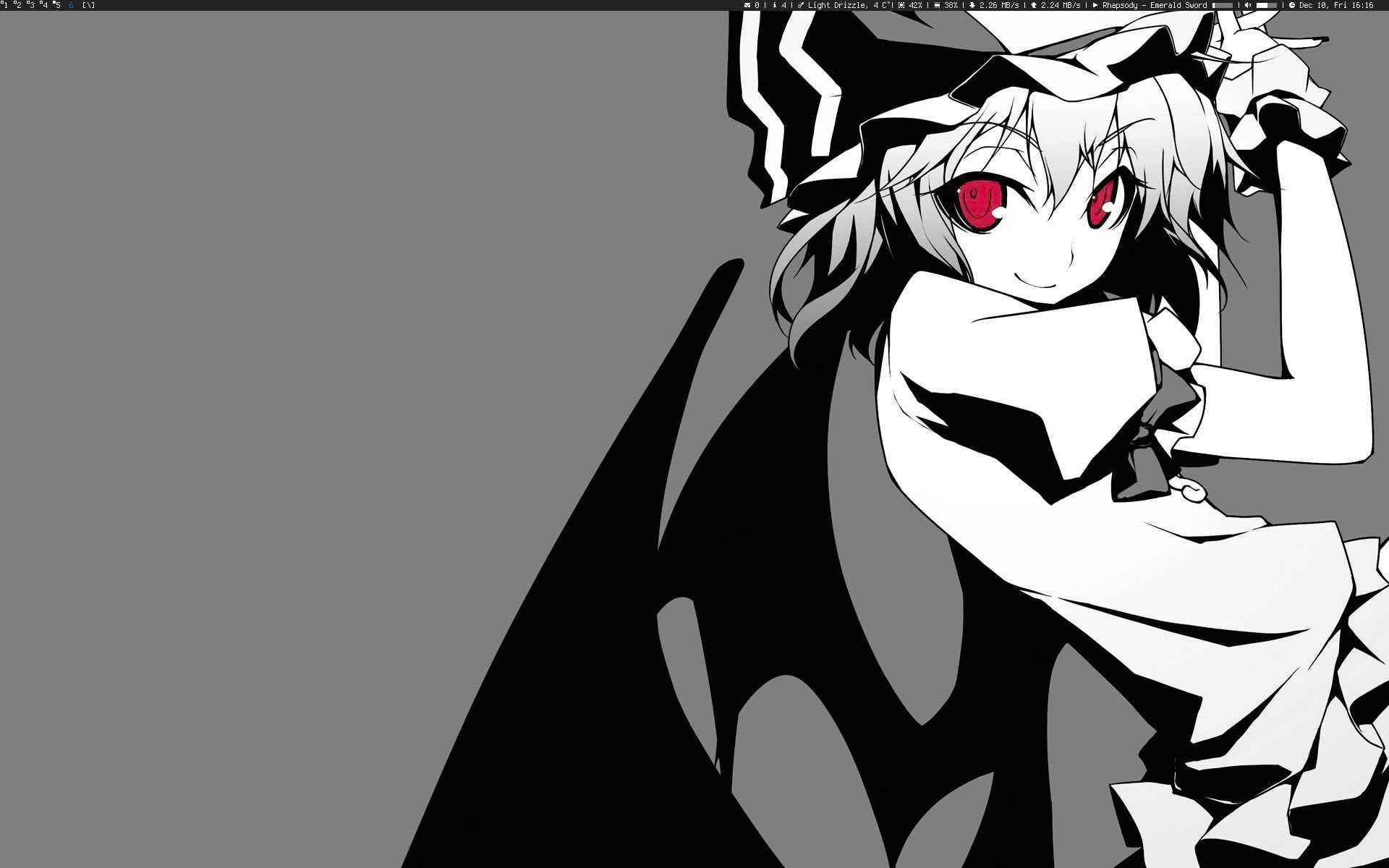 Ragazza anime ali pipistrello, 1920x1200 Full HD+ WUXGA, Desktop