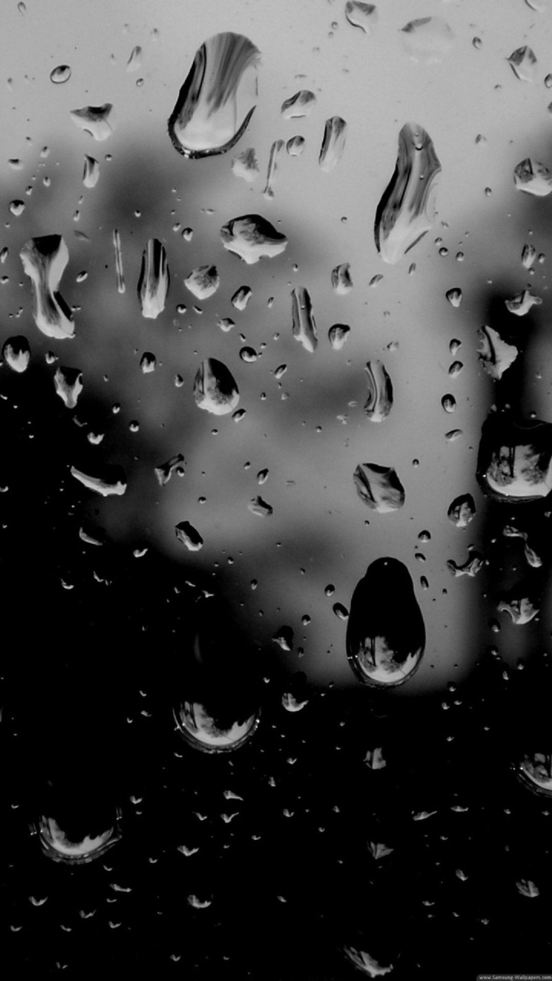 Gocce di pioggia su vetro, 1080x1920 Verticale, Telefono