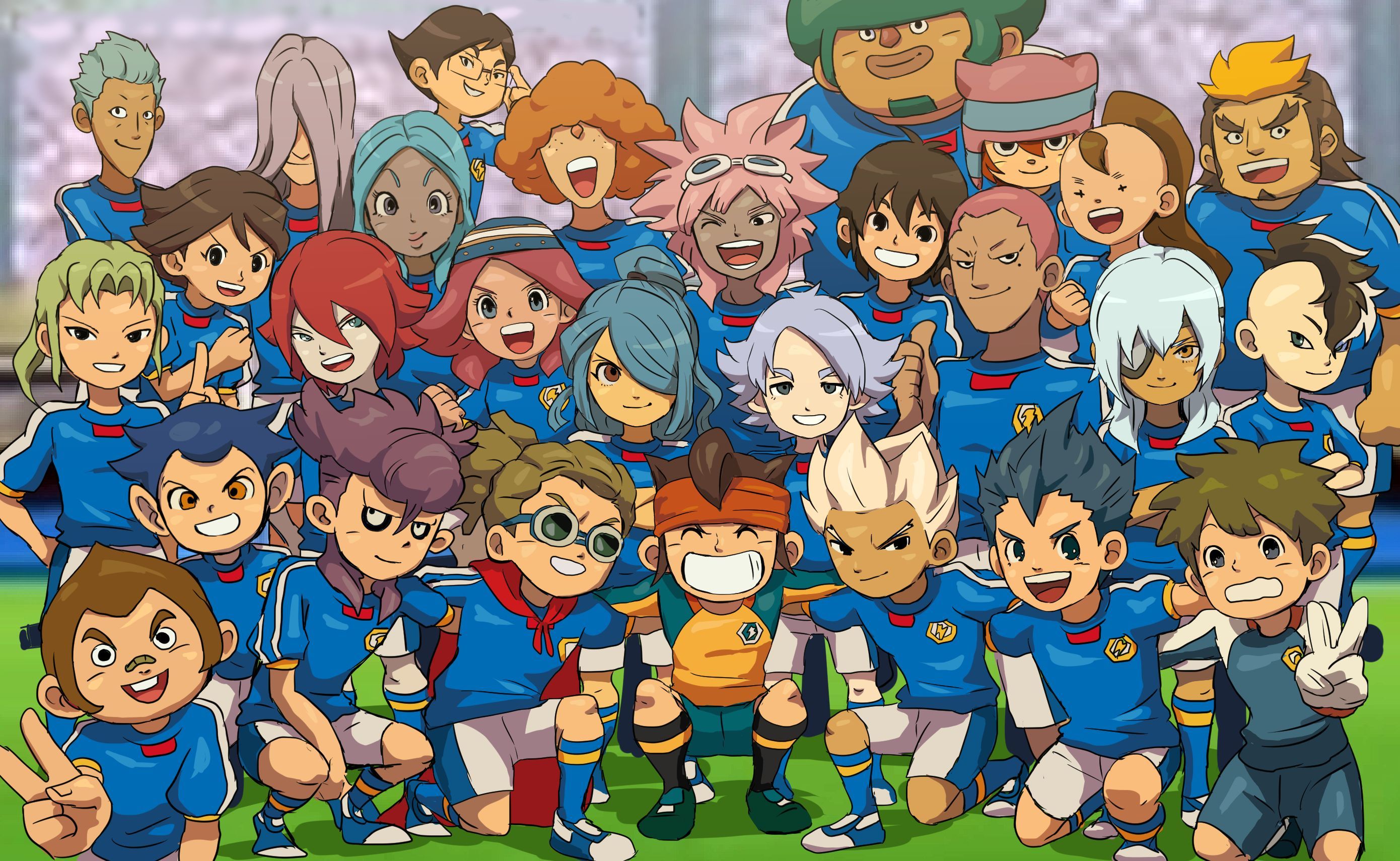 Squadra Inazuma Eleven personaggi anime, 2780x1709 2K+, Desktop