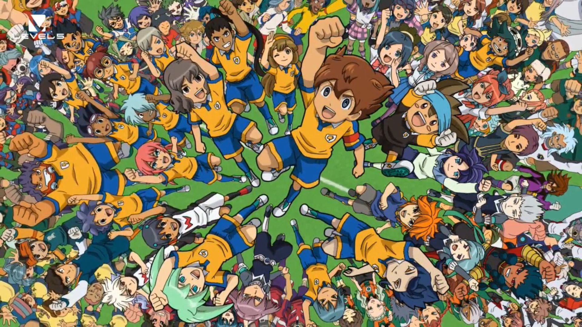 Personaggi Inazuma Eleven calcio, 1920x1080 1080p, PC Desktop