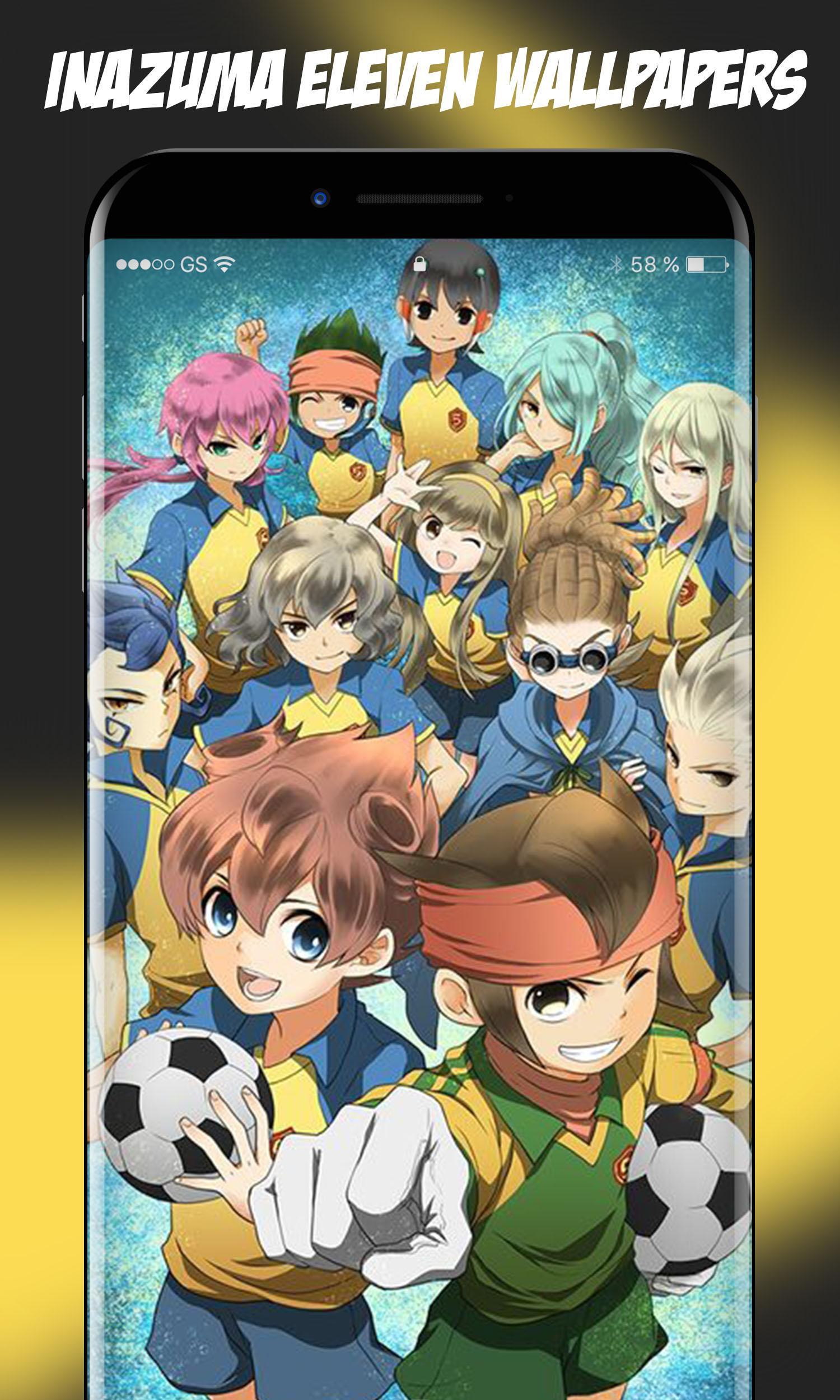 Inazuma Eleven personaggi calcio, 1500x2500 Full HD Verticale, Smartphone