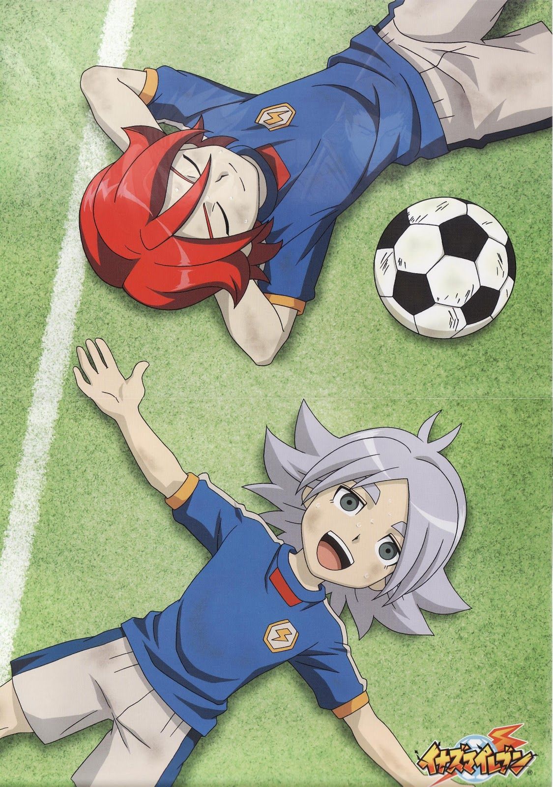 Personaggi Inazuma Eleven calcio, 1125x1600 Full HD Verticale, Smartphone