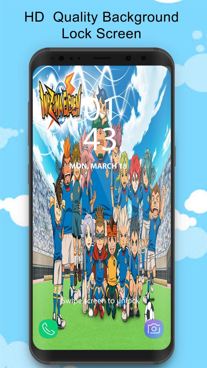 Personaggi Inazuma Eleven lockscreen, 720x1280 Full HD Verticale, iPhone